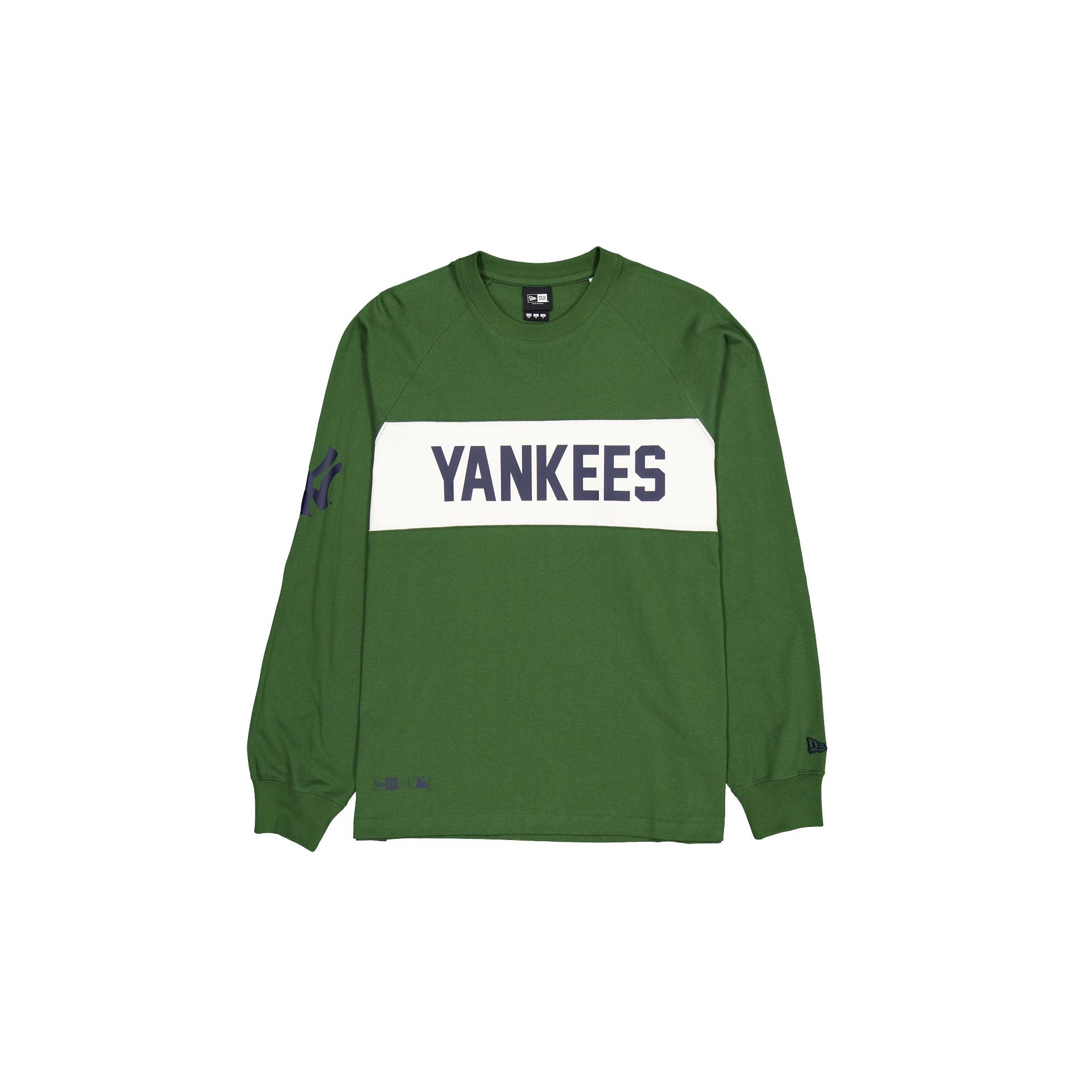 new era Color Block Douglas Fir Long Sleeve T-Shirt