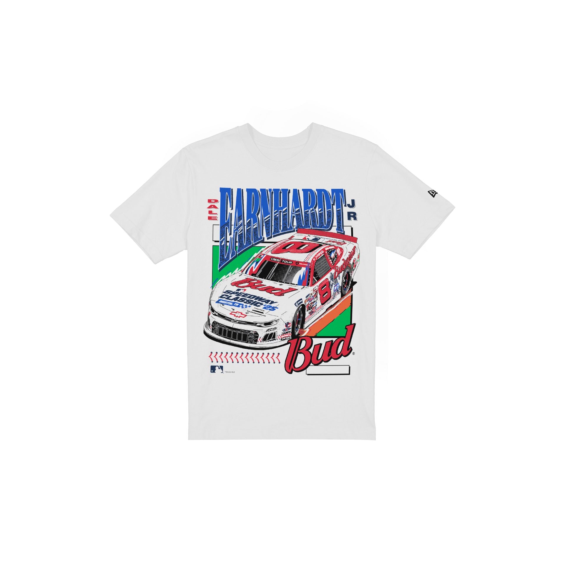 new era Dale Earnhardt Jr. x Budweiser White T-Shirt