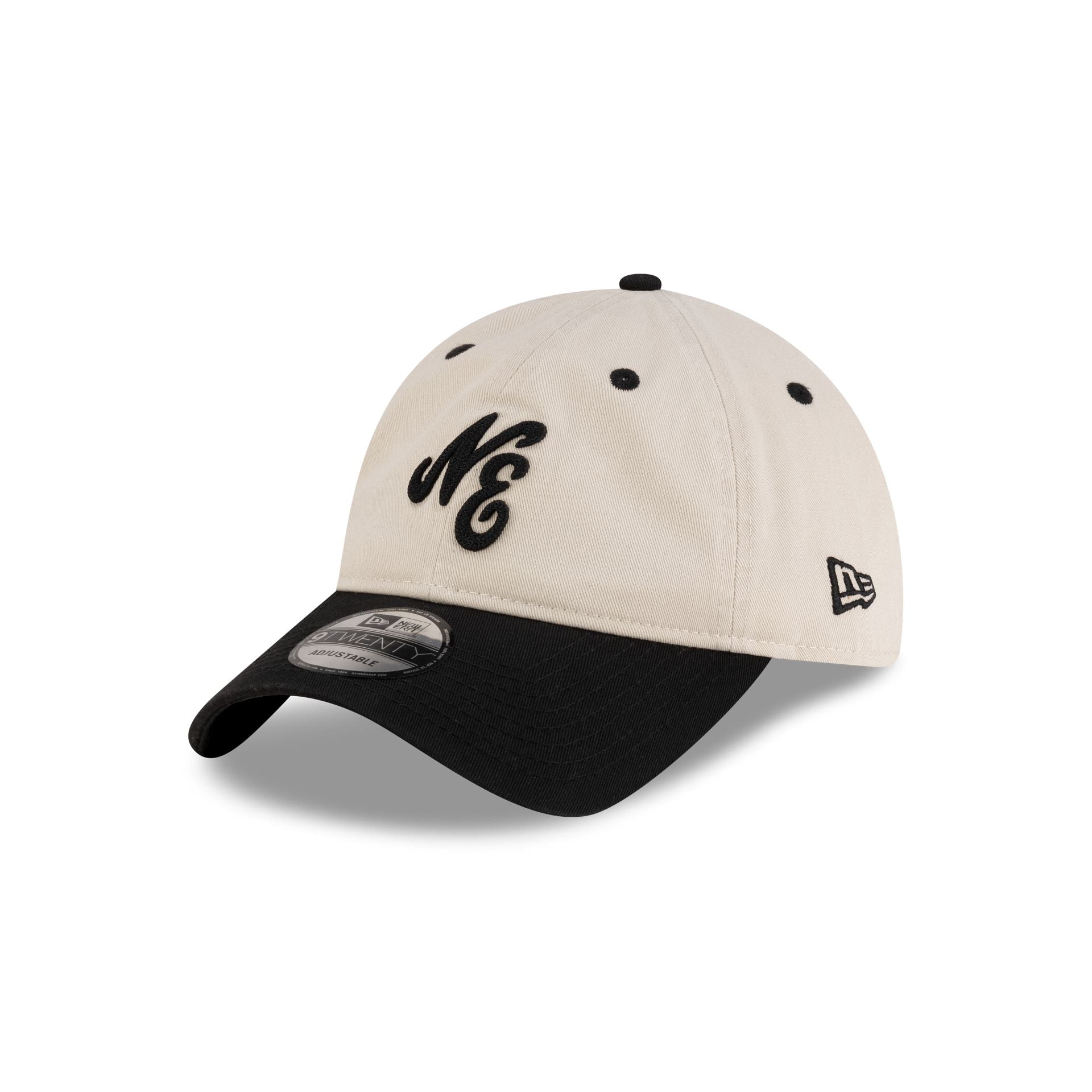 new era Heritage Black and Cream 9TWENTY Adjustable