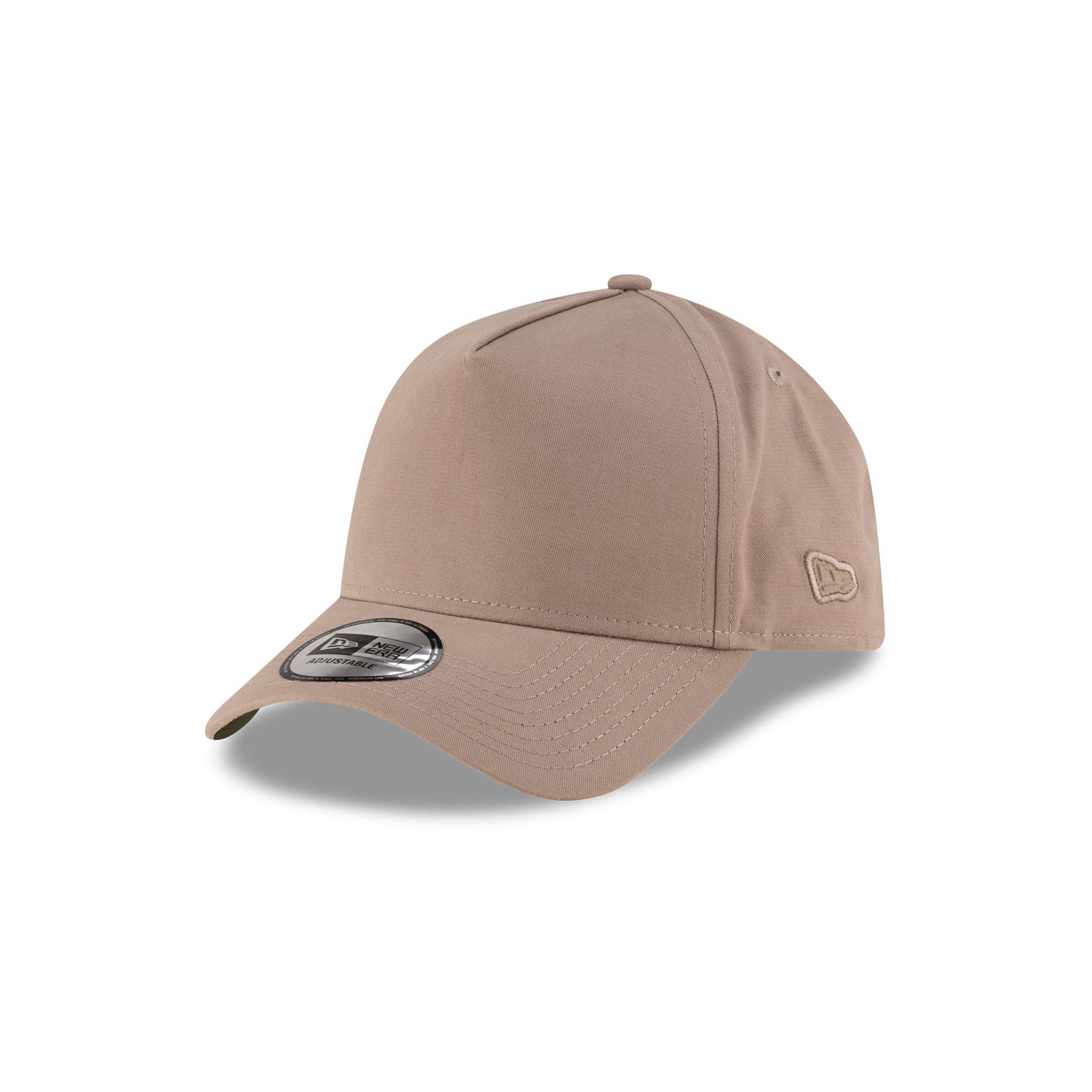 new era High Twist Taupe Gray 9FORTY A-Frame Adjustable
