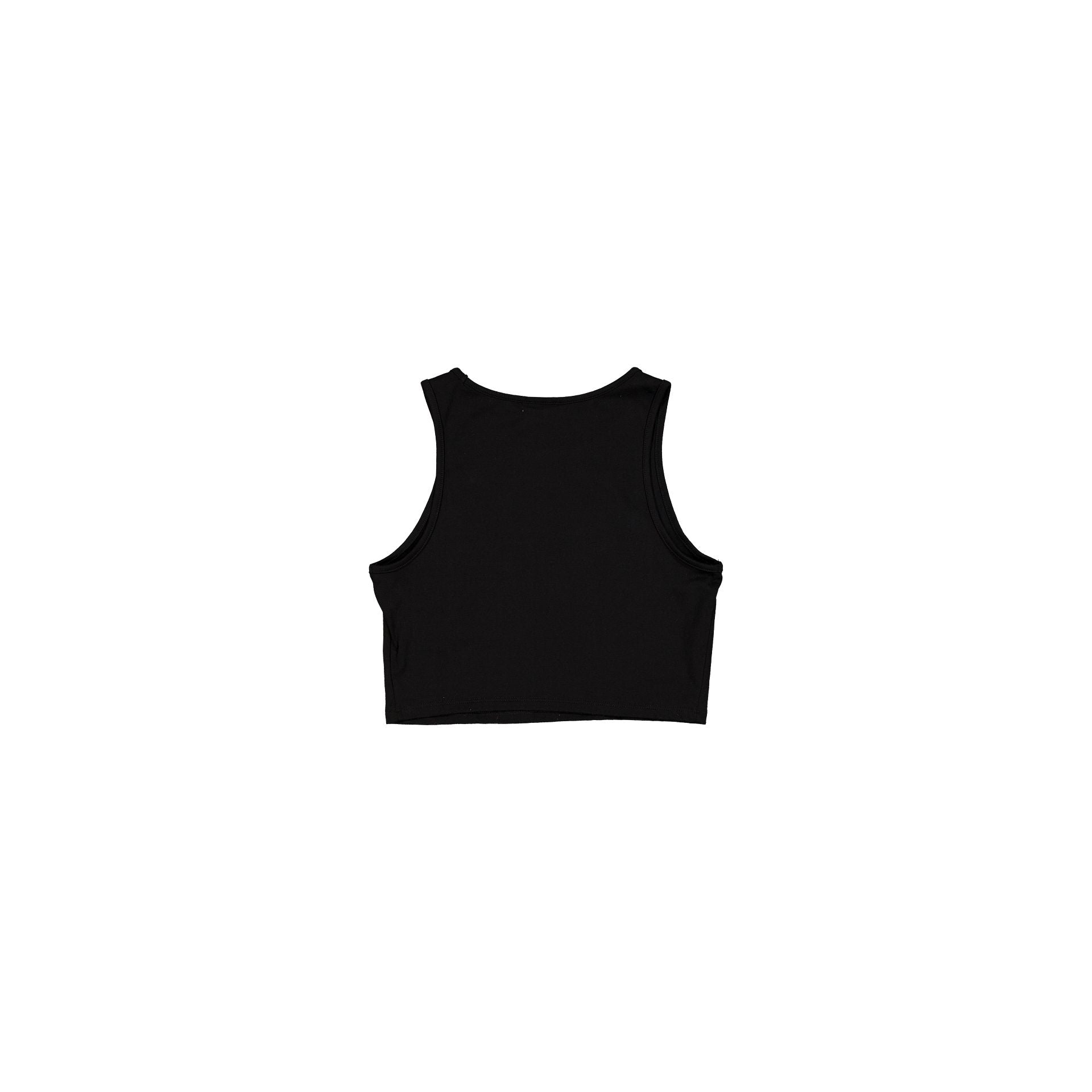 New Era League Essential Cropped Black Women's Tank Top