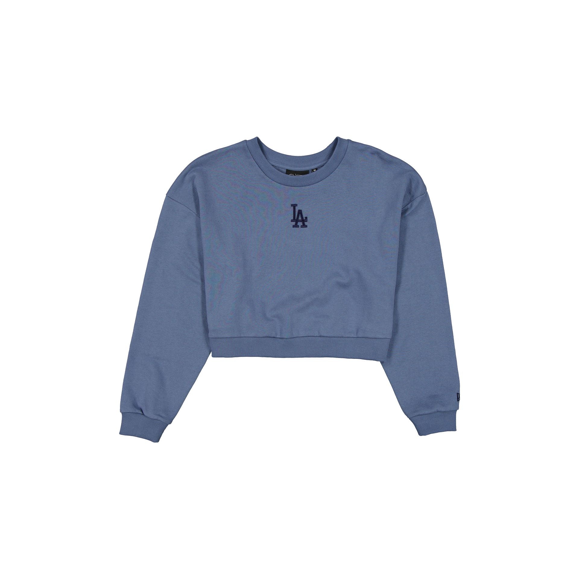 new era League Essential Cropped Blue Women's Crewneck