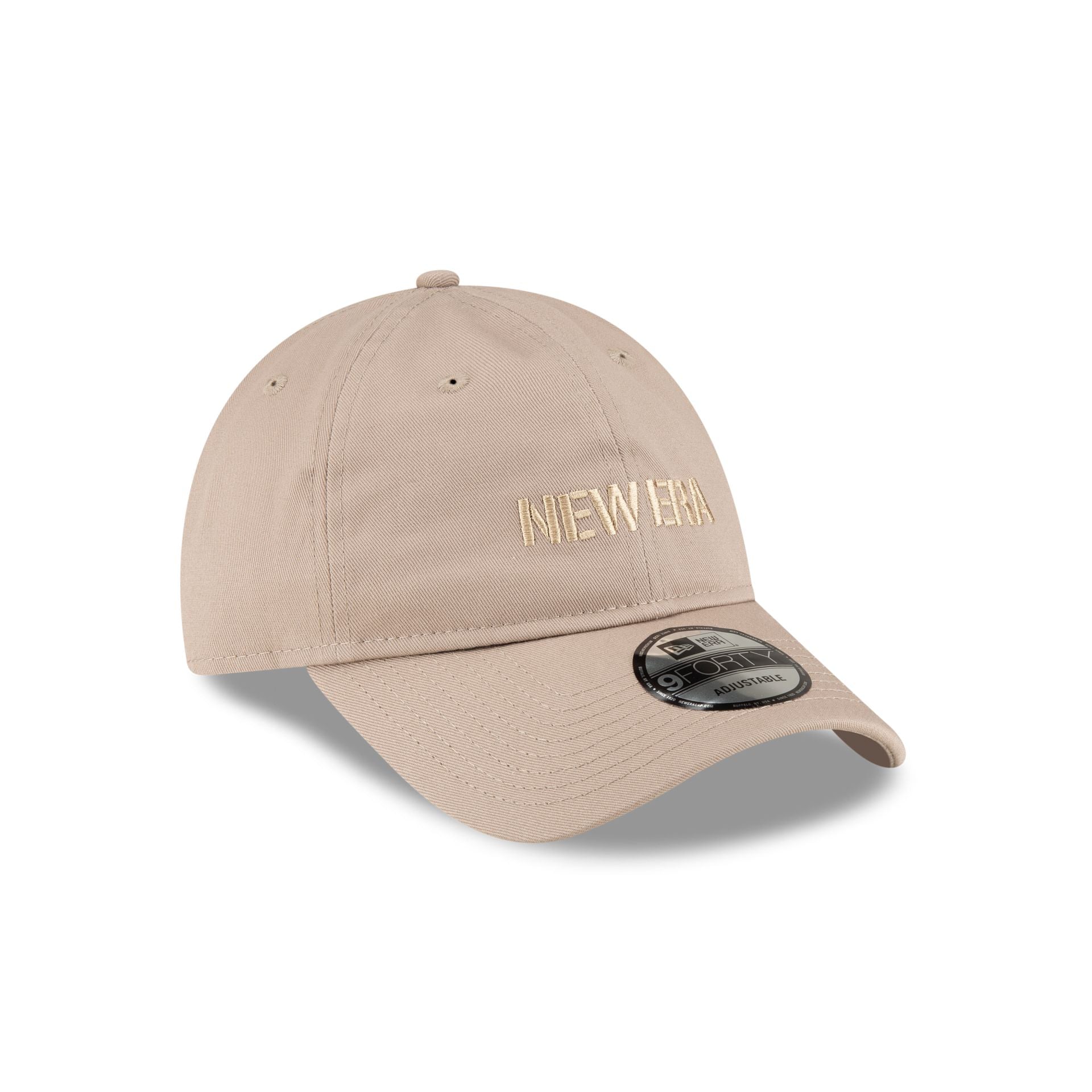 New Era Metal Buckle Tan 9FORTY Unstructured Adjustable