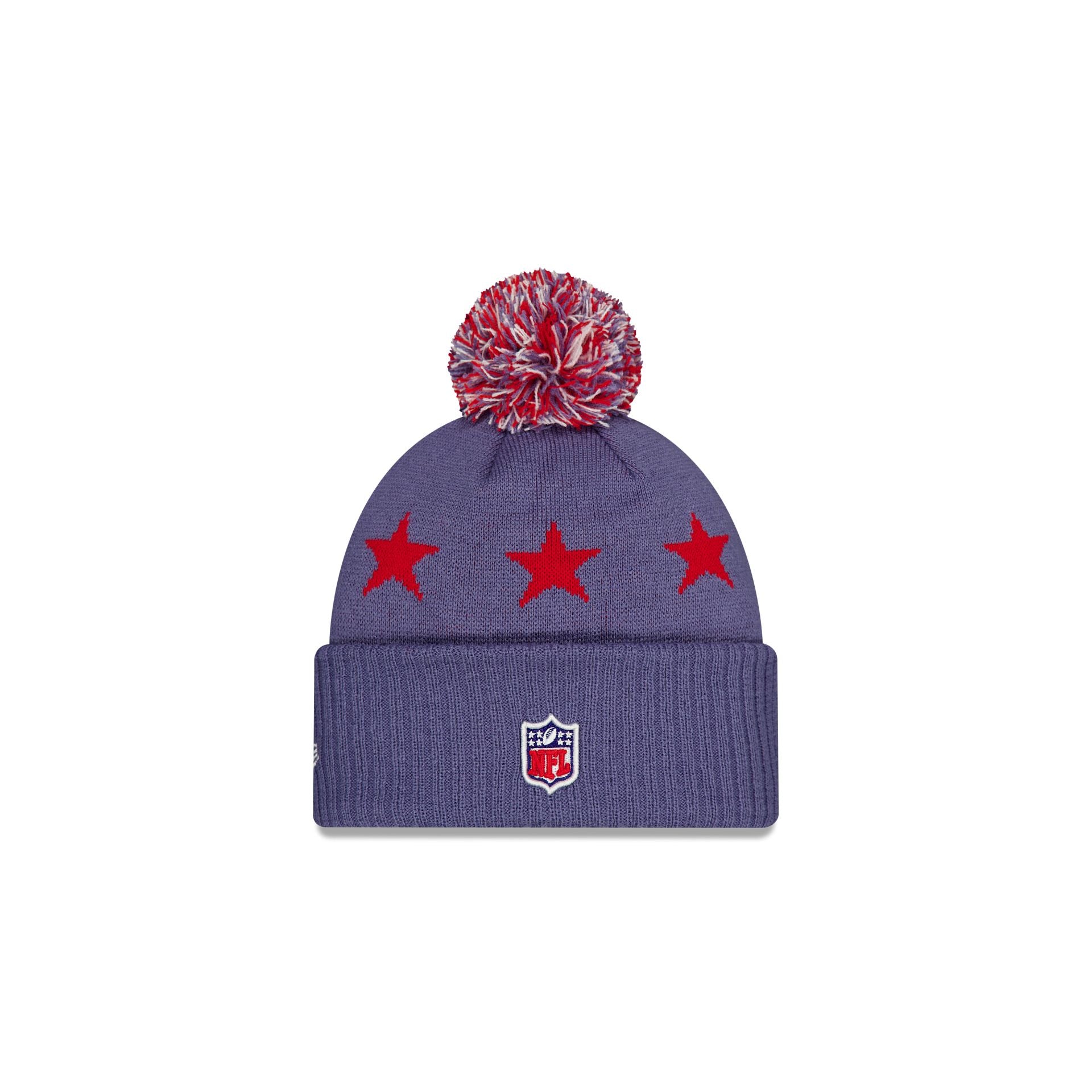 New Era 2025 NFL Rivalries Kids Pom Knit Hat
