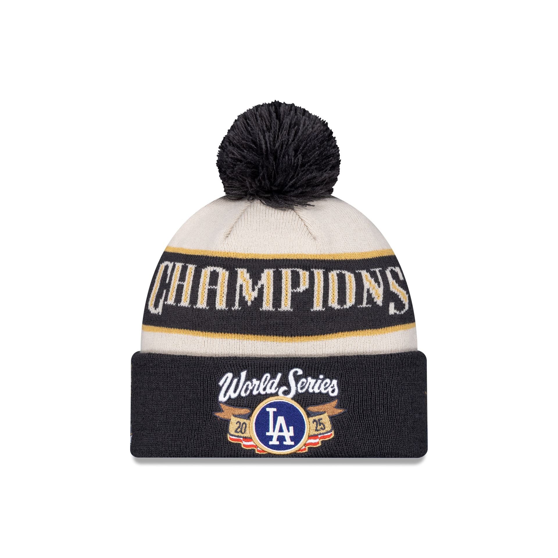 new era 2025 World Series Champions Pom Knit