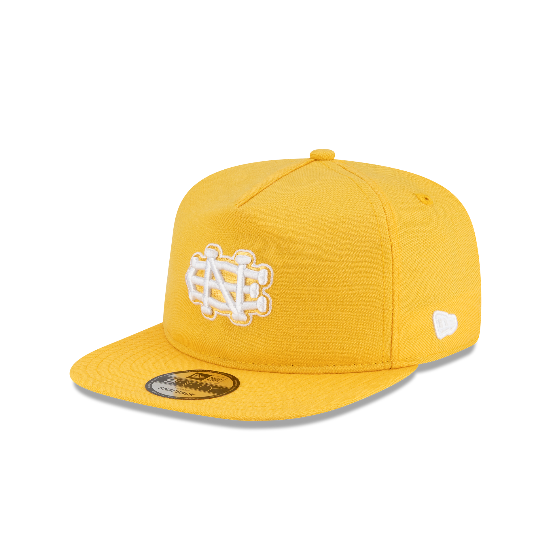 new era A Gold Skeletal 9FIFTY A-Frame Snapback