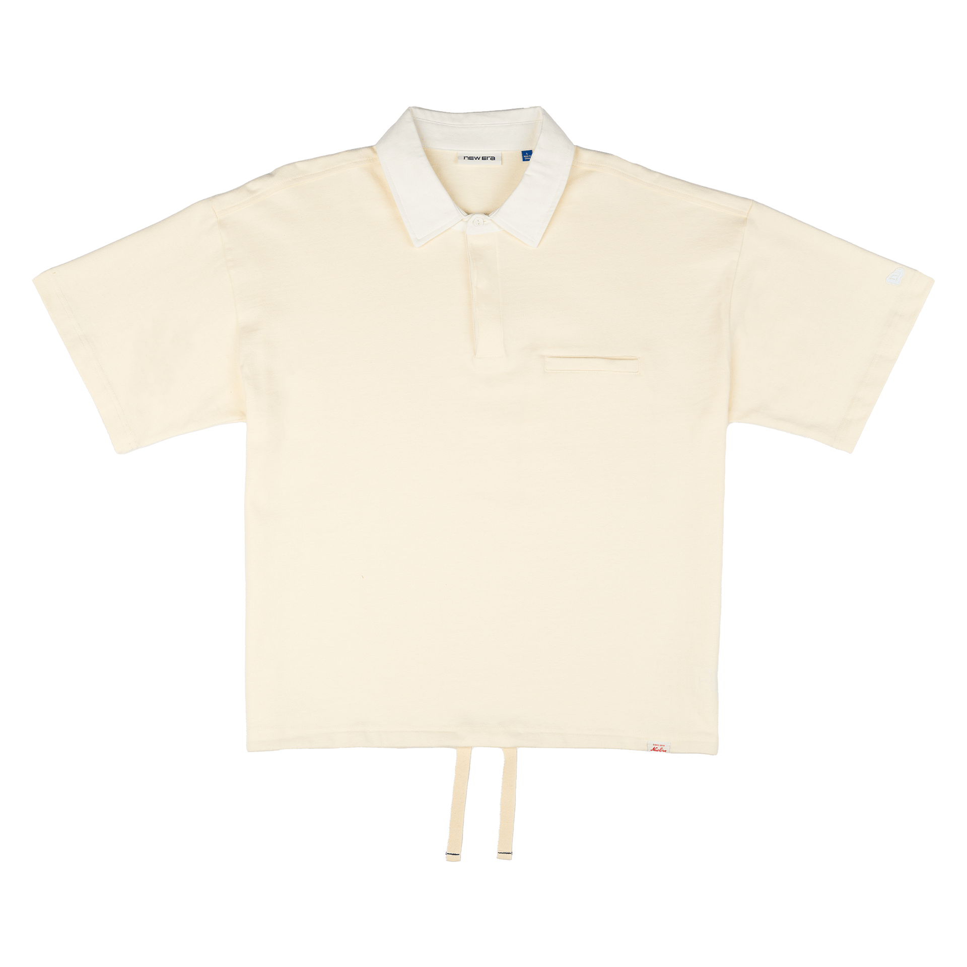 new era Alden Chrome White Rugby Shirt