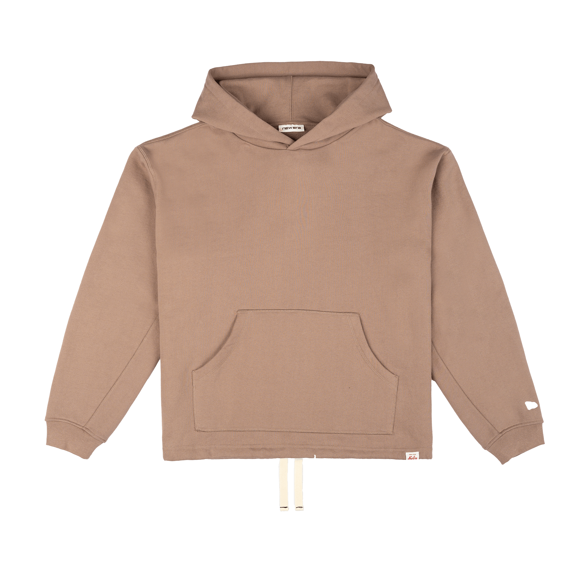 new era Alden Taupe Gray Hoodie