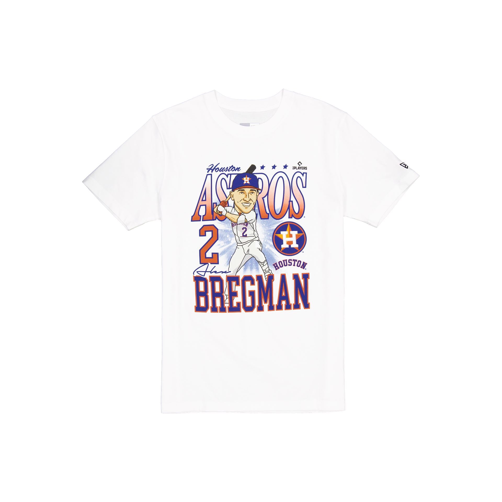 new era Alex Bregman Caricature T-Shirt