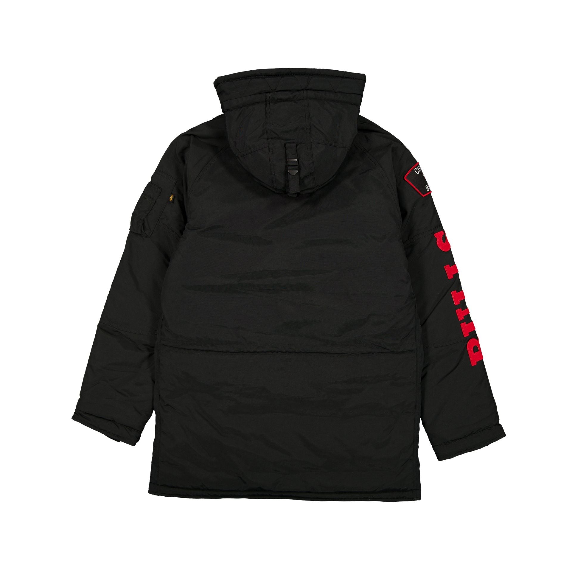 New Era Alpha Industries Black N-3B Parka Jacket