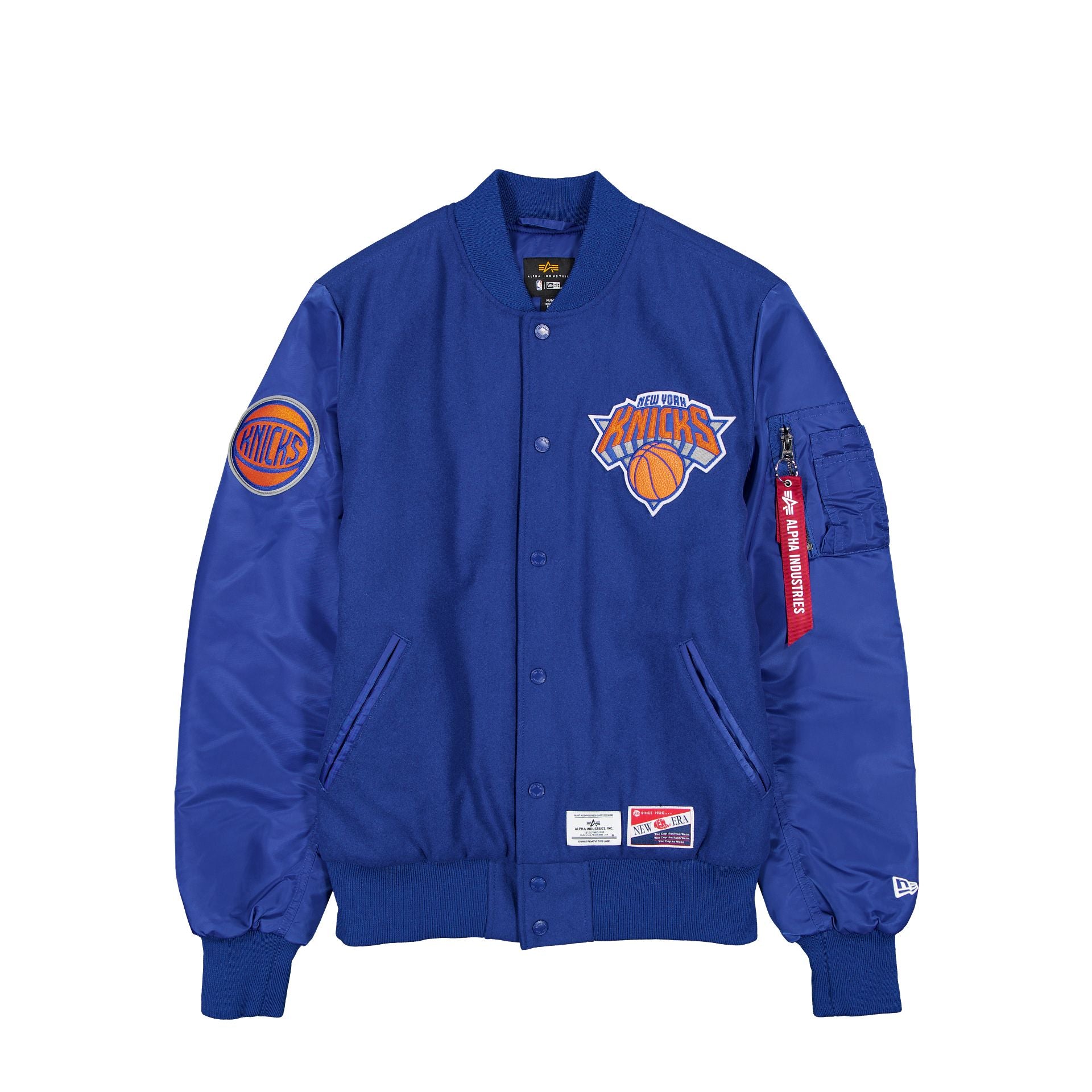 new era Alpha Industries MA-1 Wool Varsity Jacket