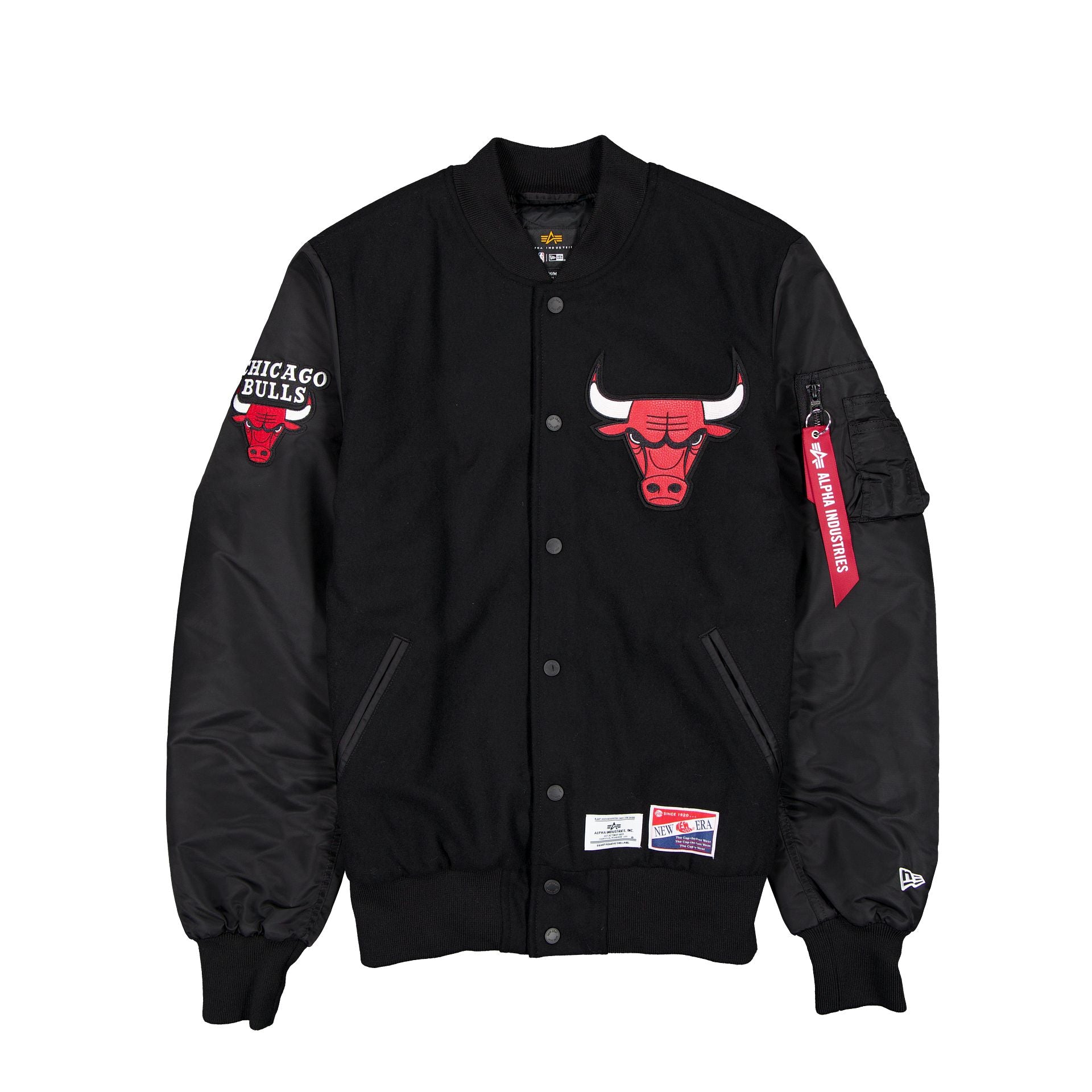 new era Alpha Industries MA-1 Wool Varsity Jacket