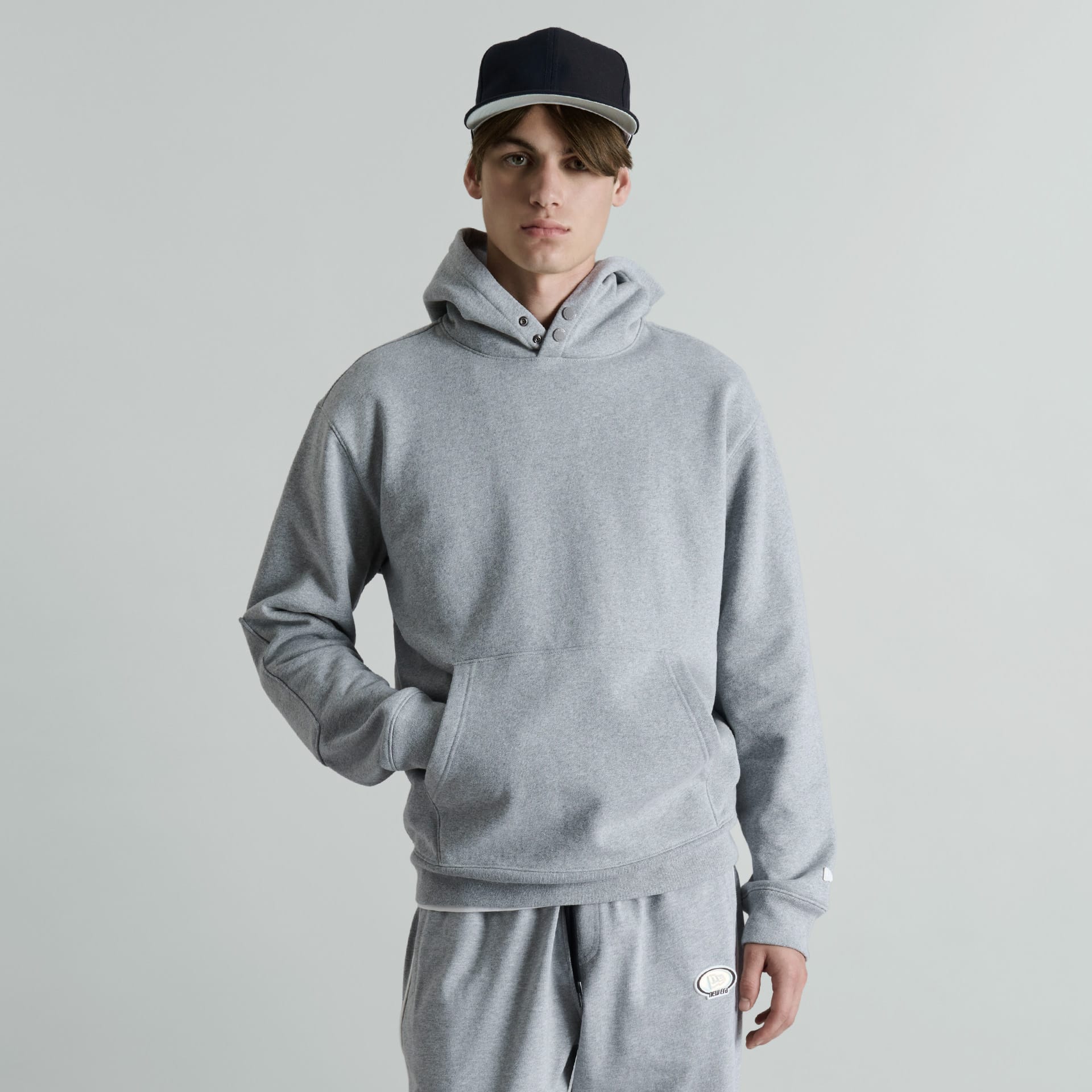 new era Amherst Corporal Snap Hoodie