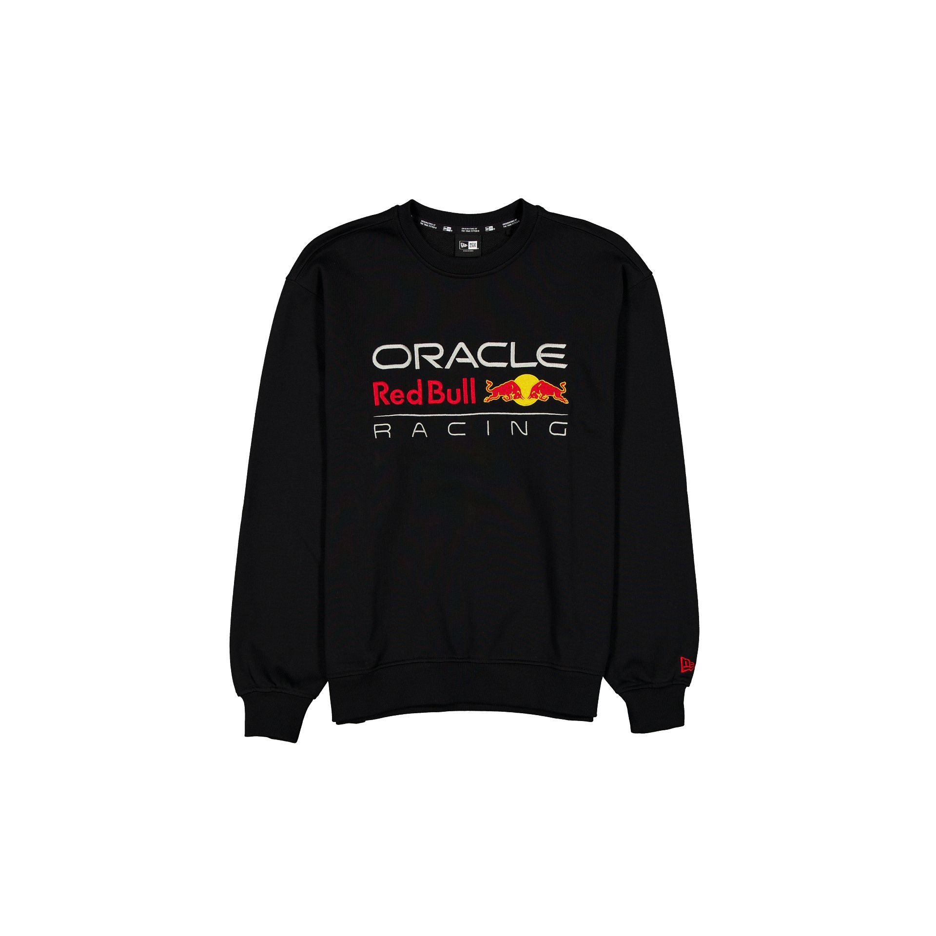 new era Basic Black Crewneck