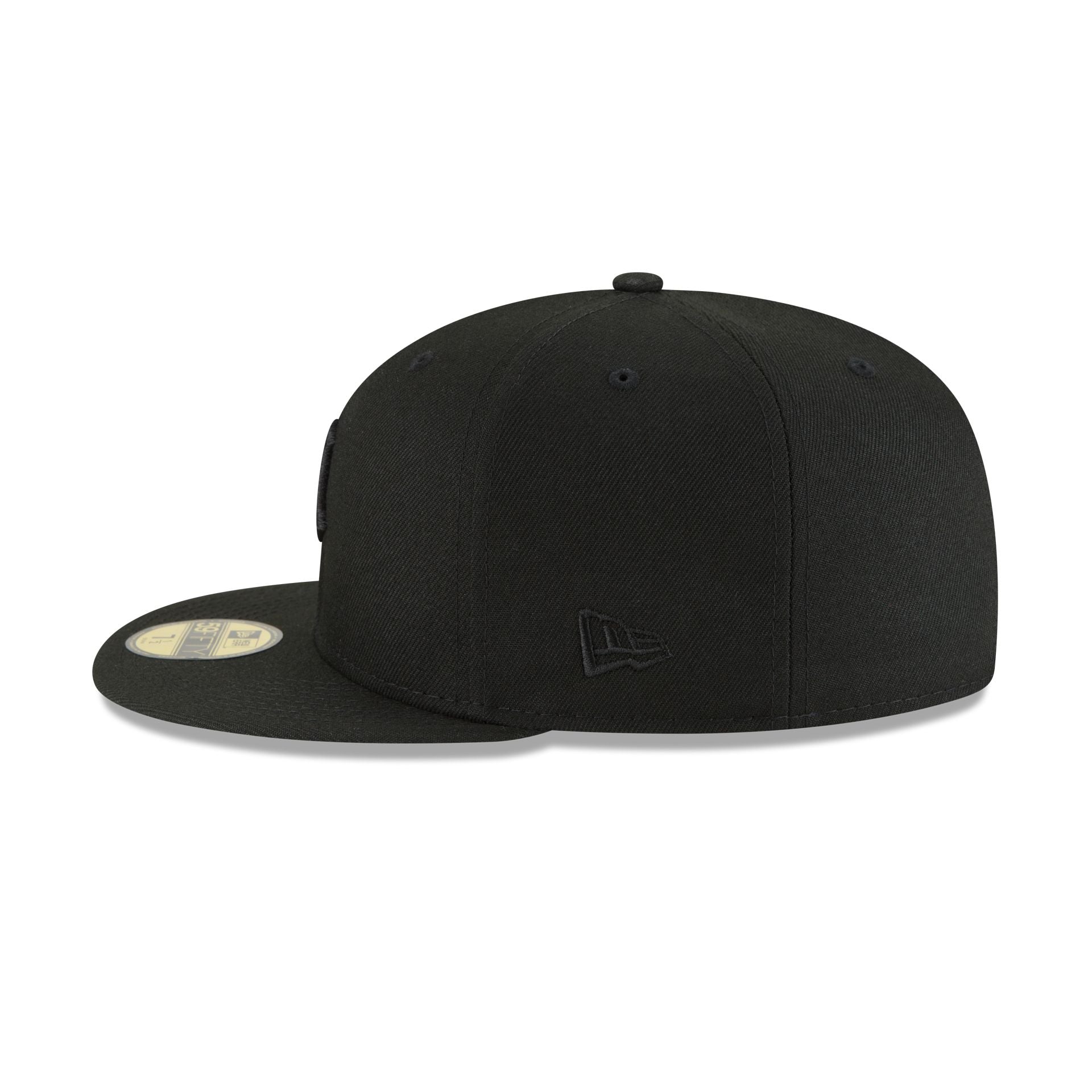 New Era Basic Black On Black 59FIFTY Fitted Hat