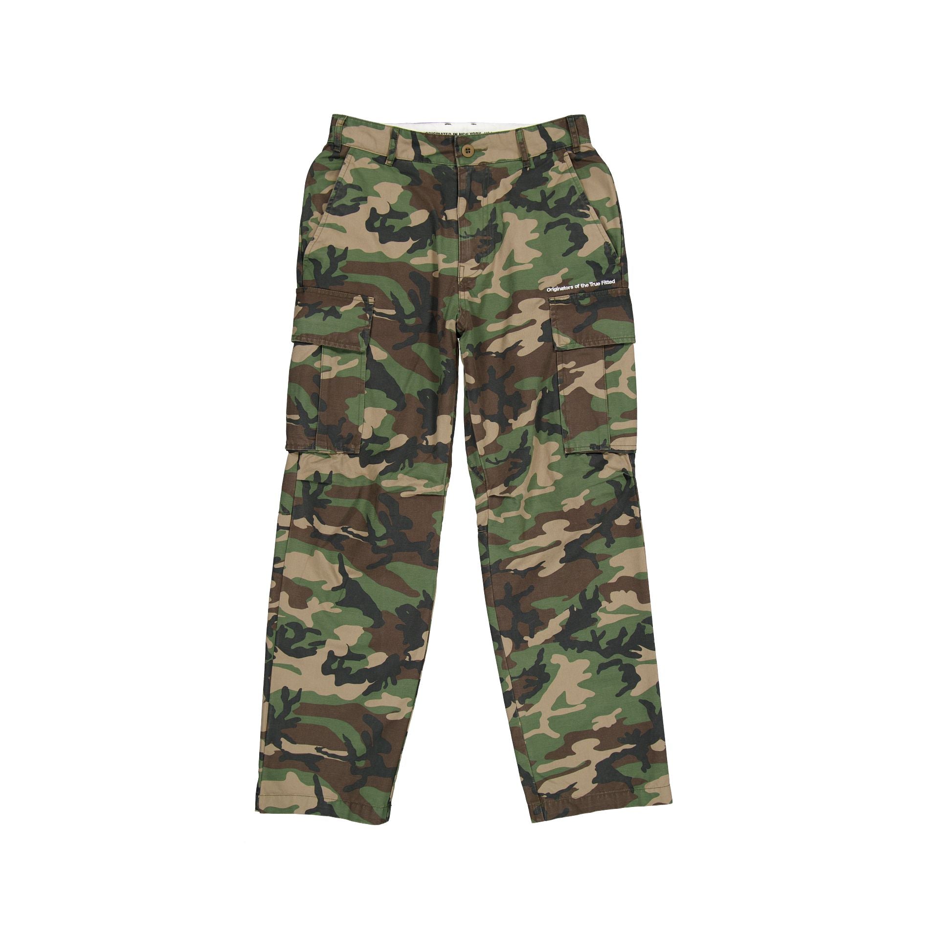 new era BDU Woodland Camo Pants