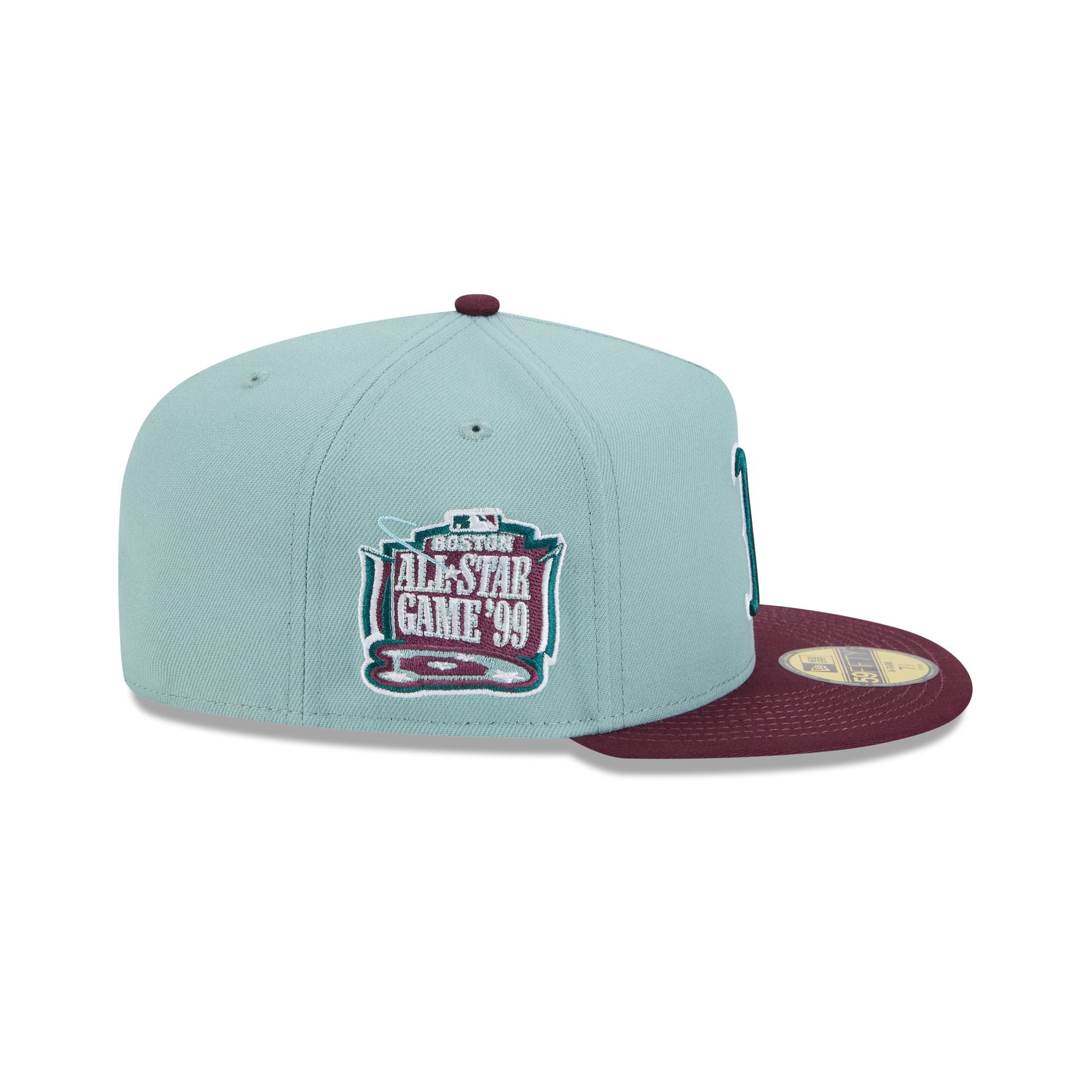 New Era Beach Kiss Blue 59FIFTY A-Frame Fitted
