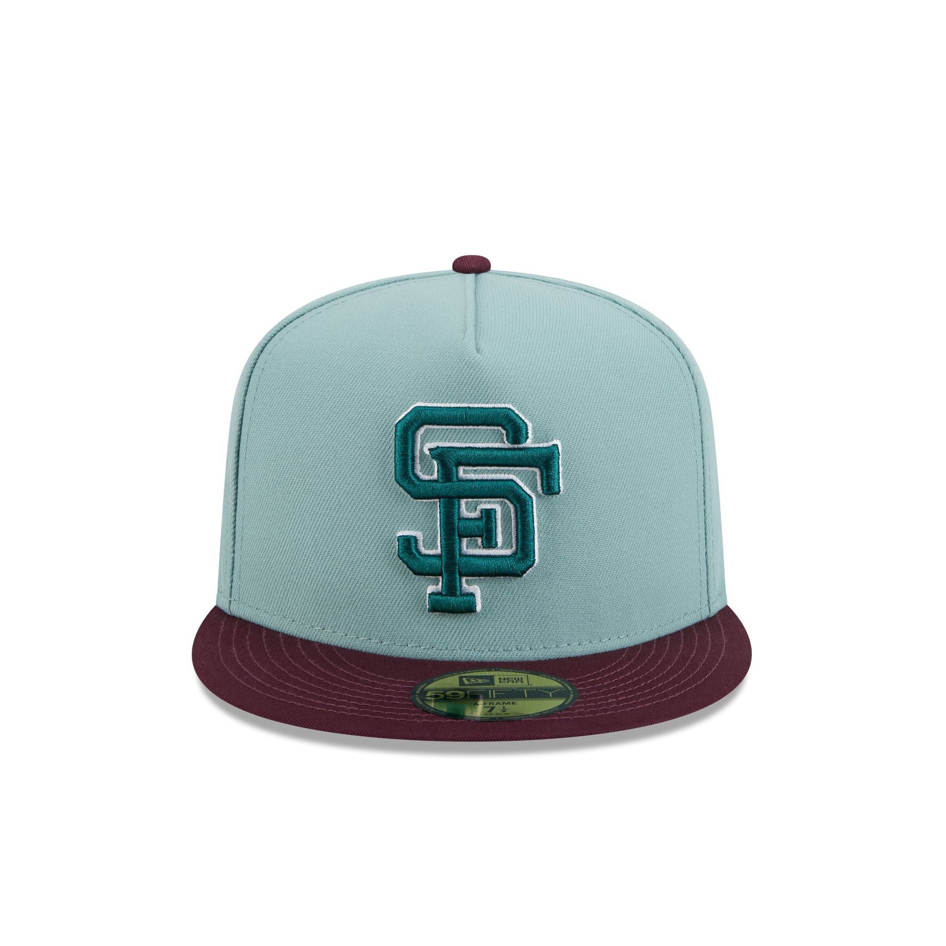 New Era Beach Kiss Blue 59FIFTY A-Frame Fitted
