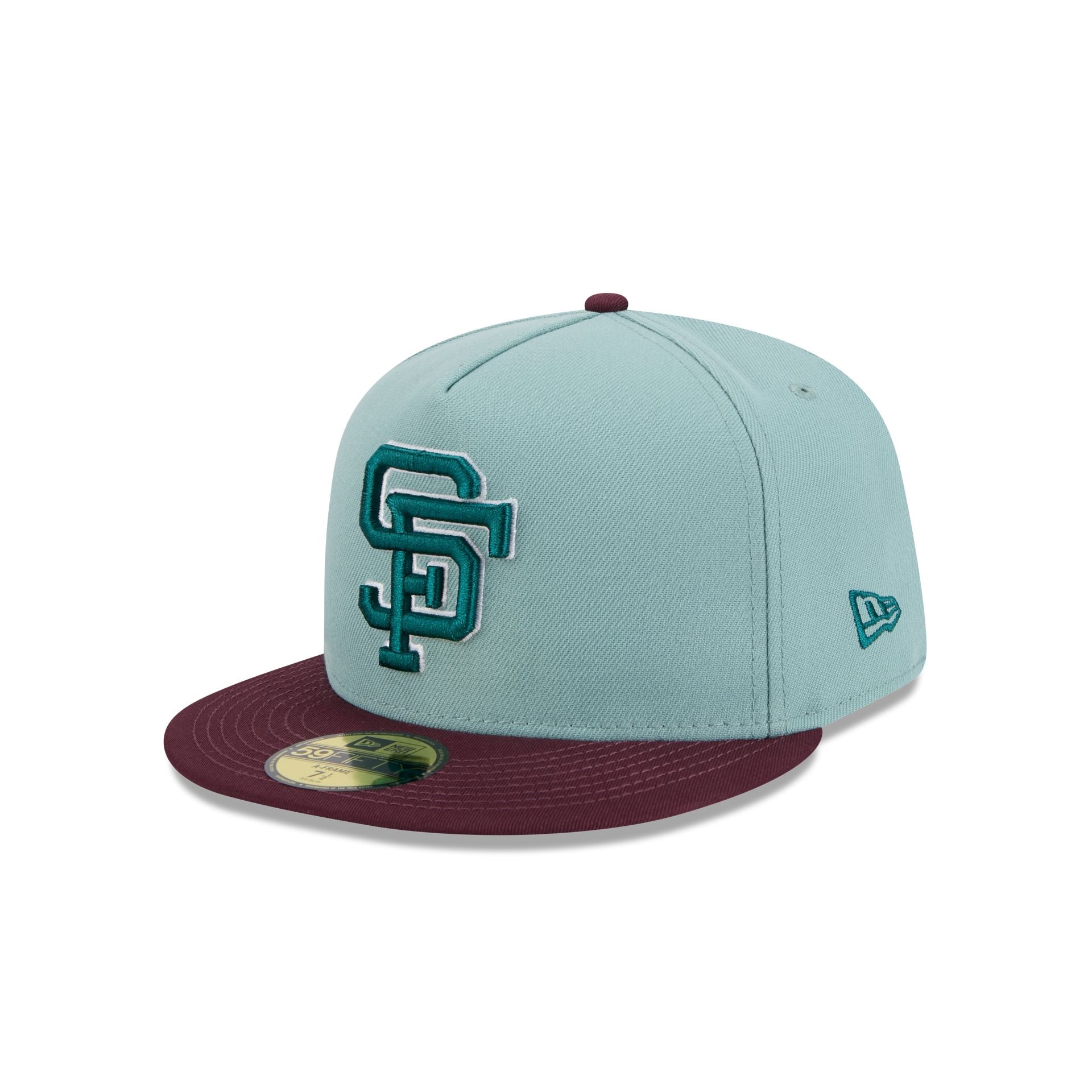 New Era Beach Kiss Blue 59FIFTY A-Frame Fitted