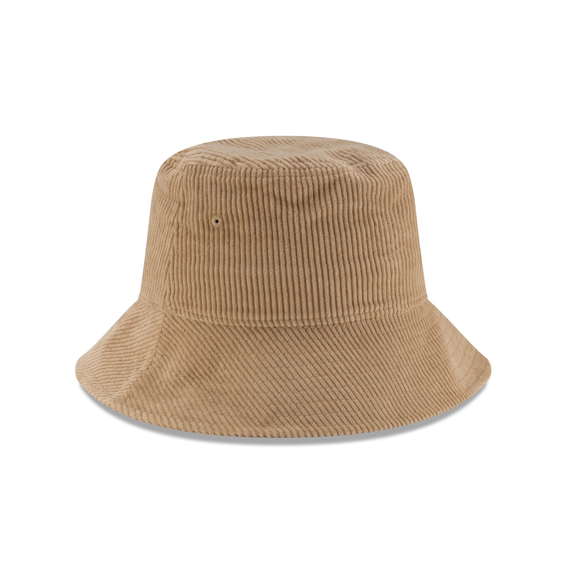 New Era Beige Corduroy Bucket Hat