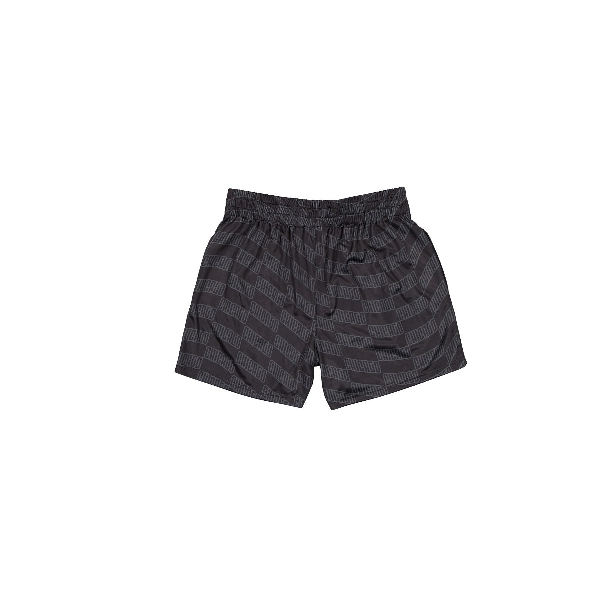 New Era Black All-Over-Print Shorts