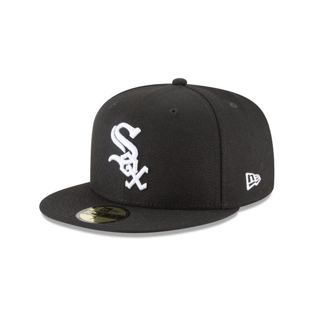 new era Black and White Basic 59FIFTY Fitted