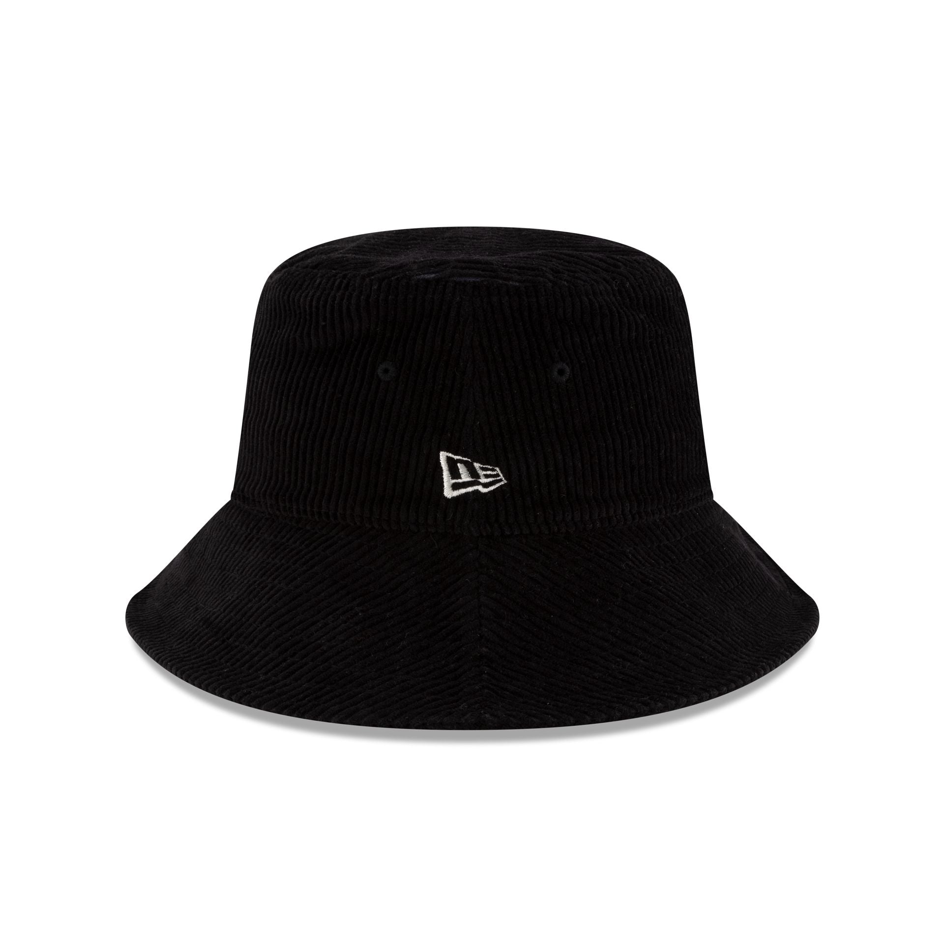 New Era Black Corduroy Bucket Hat