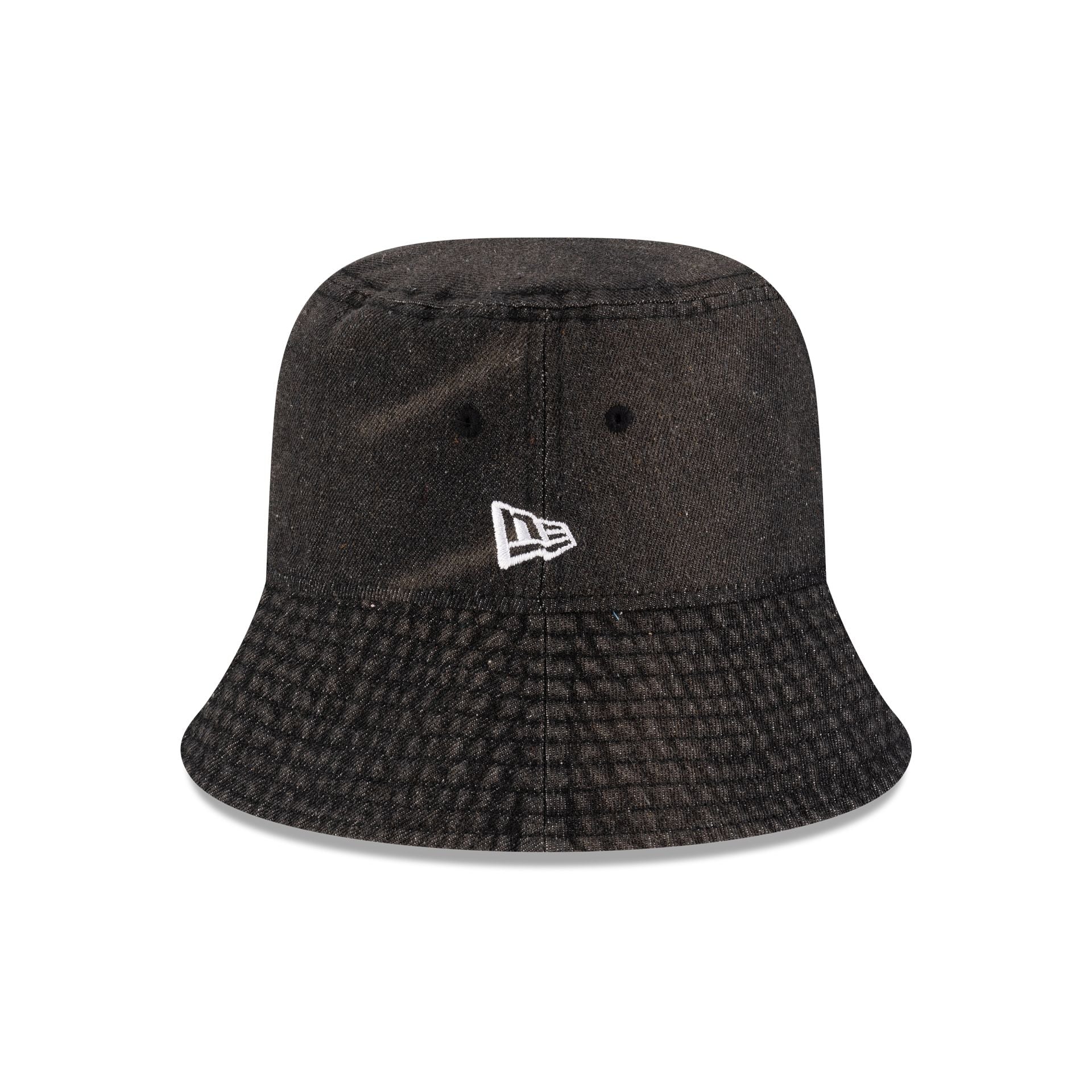 New Era Black Denim Bucket Hat