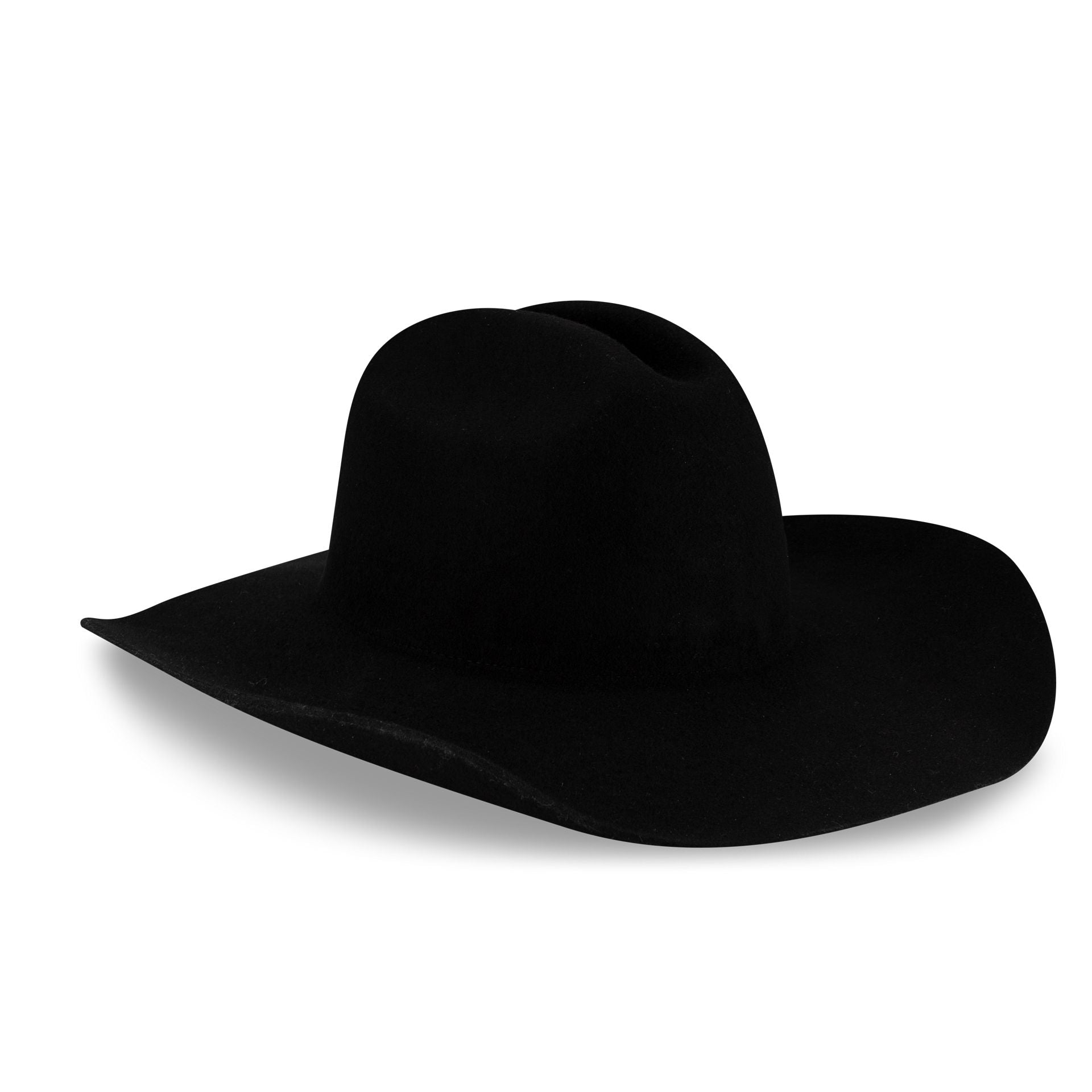 New Era Black Felt Cowboy Hat