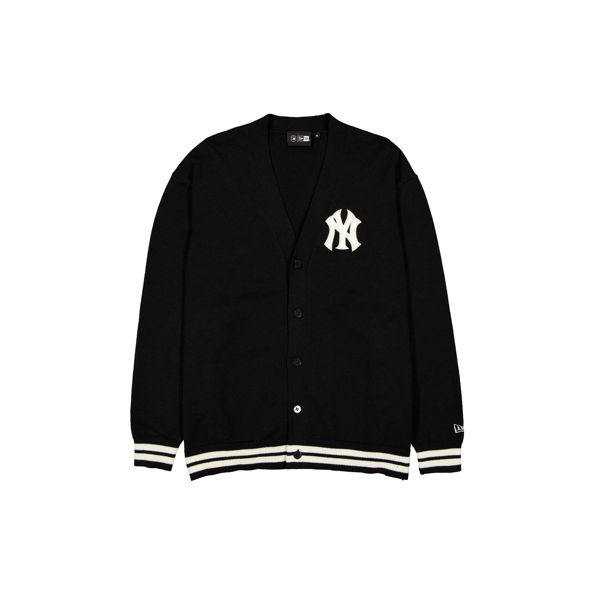 new era Black Knit Cardigan