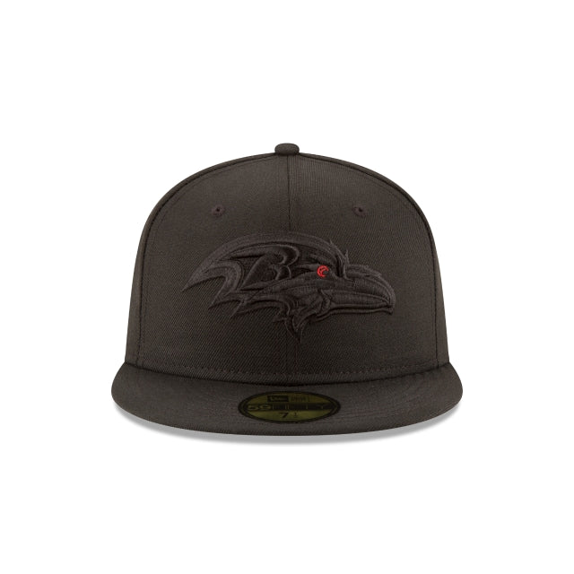 New Era Black On Black 59FIFTY Fitted