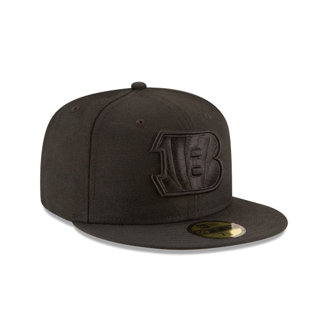 New Era Black On Black 59FIFTY Fitted