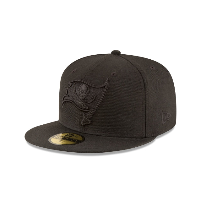 new era Black on Black 59FIFTY Fitted