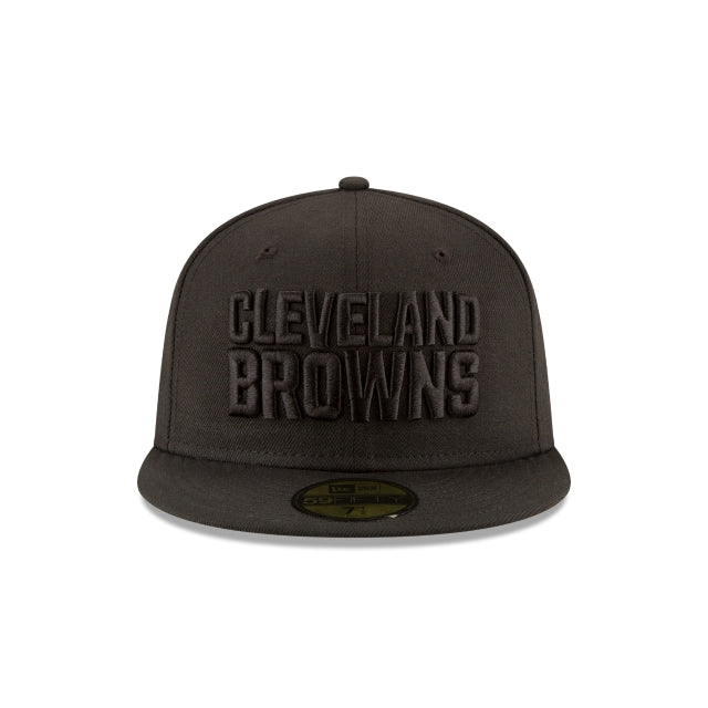 New Era Black On Black 59FIFTY Fitted