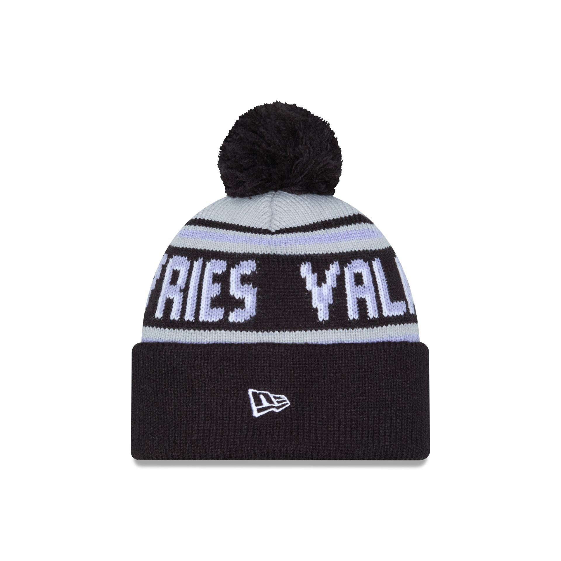 New Era Black Pom Knit