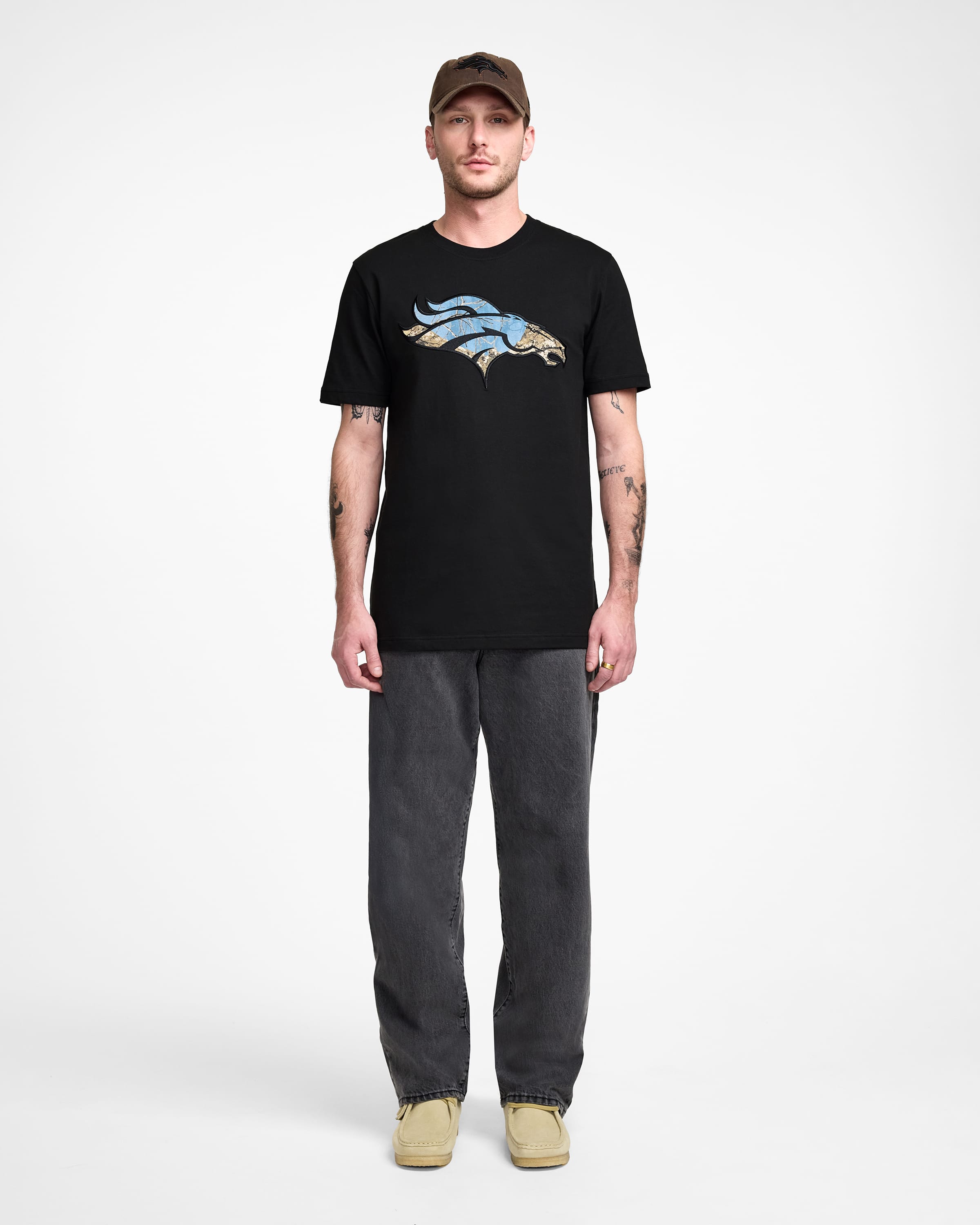 New Era Black Realtree T-Shirt