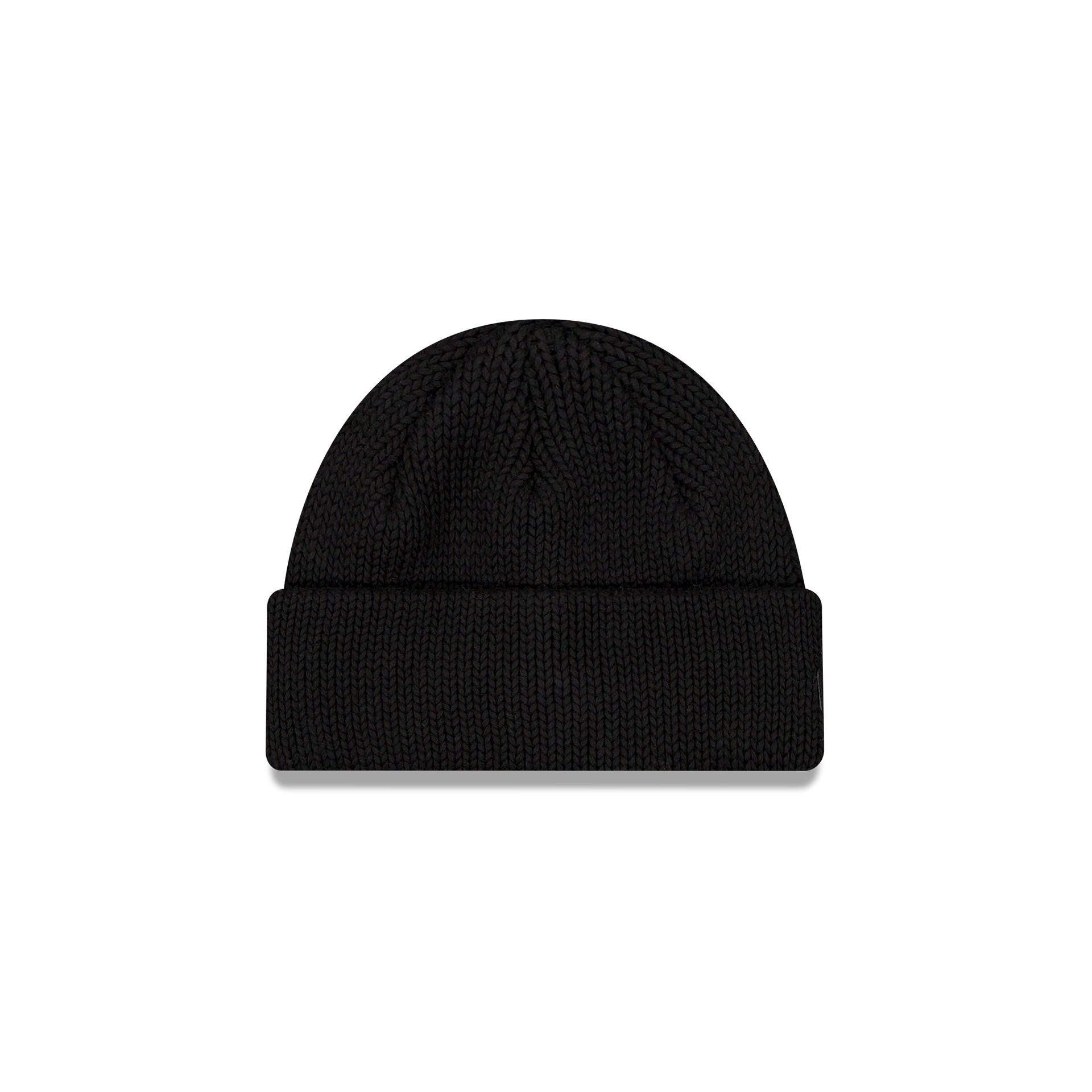 new era Black Short Knit Beanie