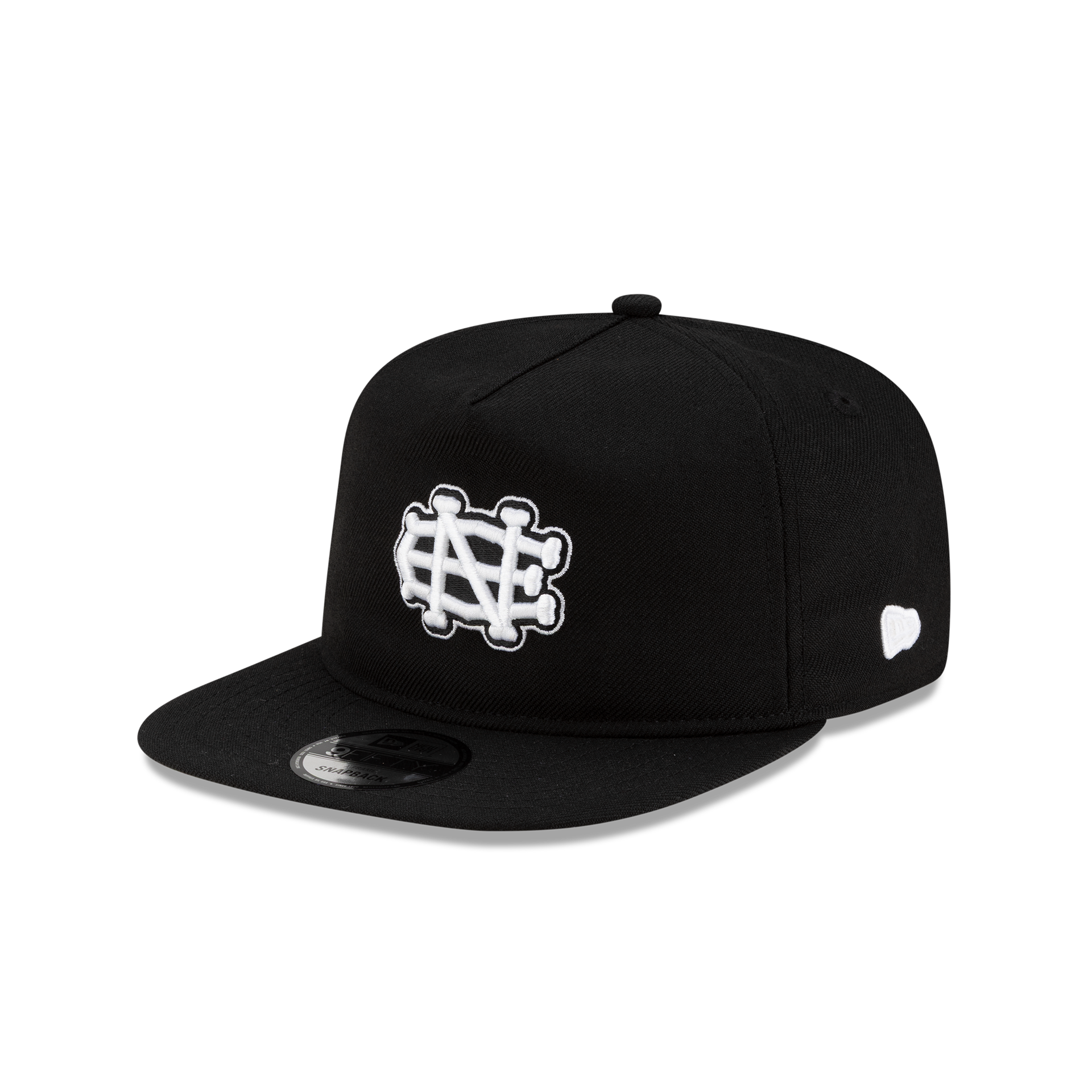 new era Black Skeletal 9FIFTY A-Frame Snapback