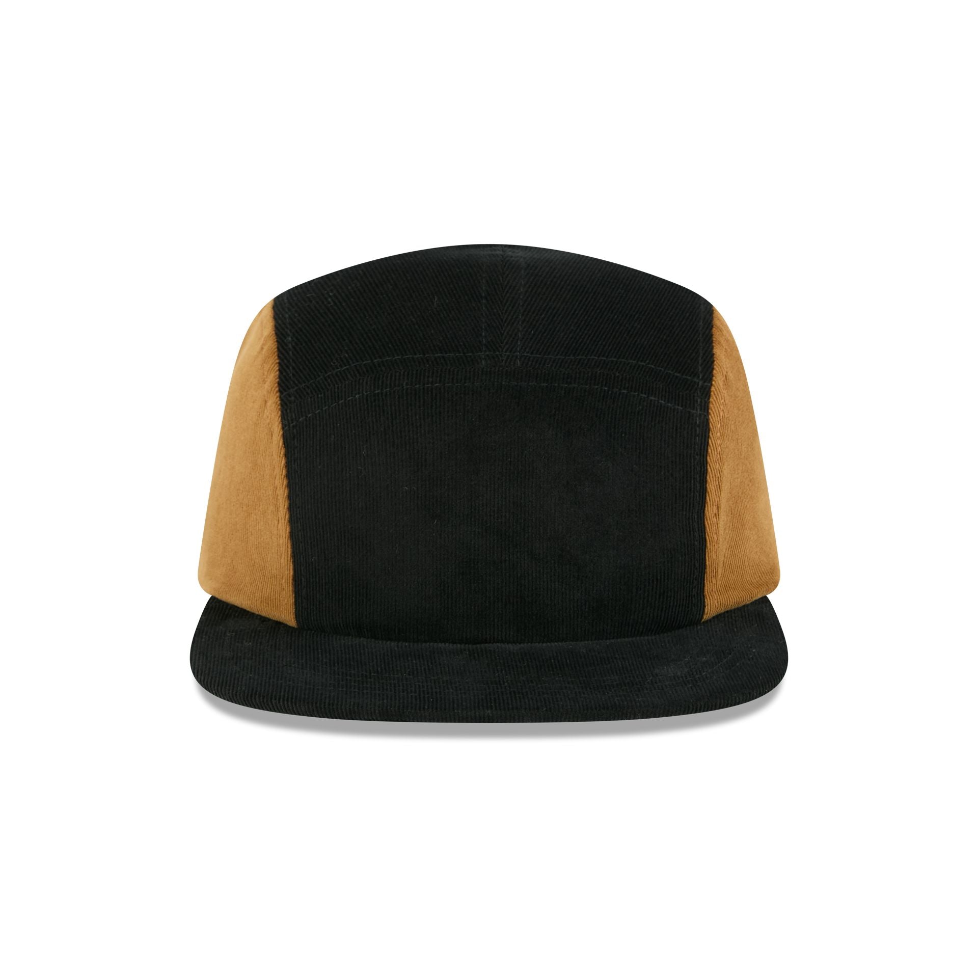 New Era Black Tiramisu Cord Camper Strapback