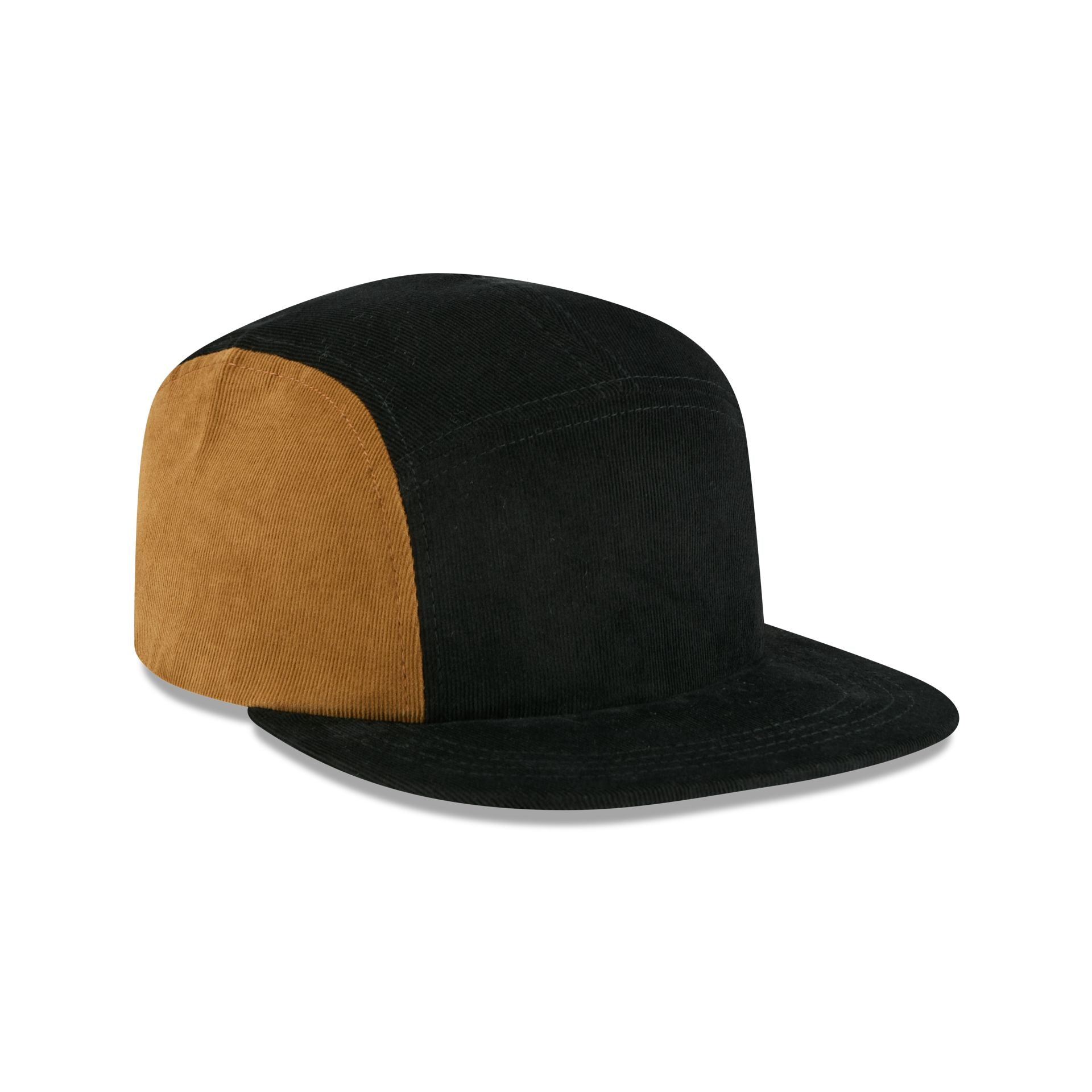 New Era Black Tiramisu Cord Camper Strapback