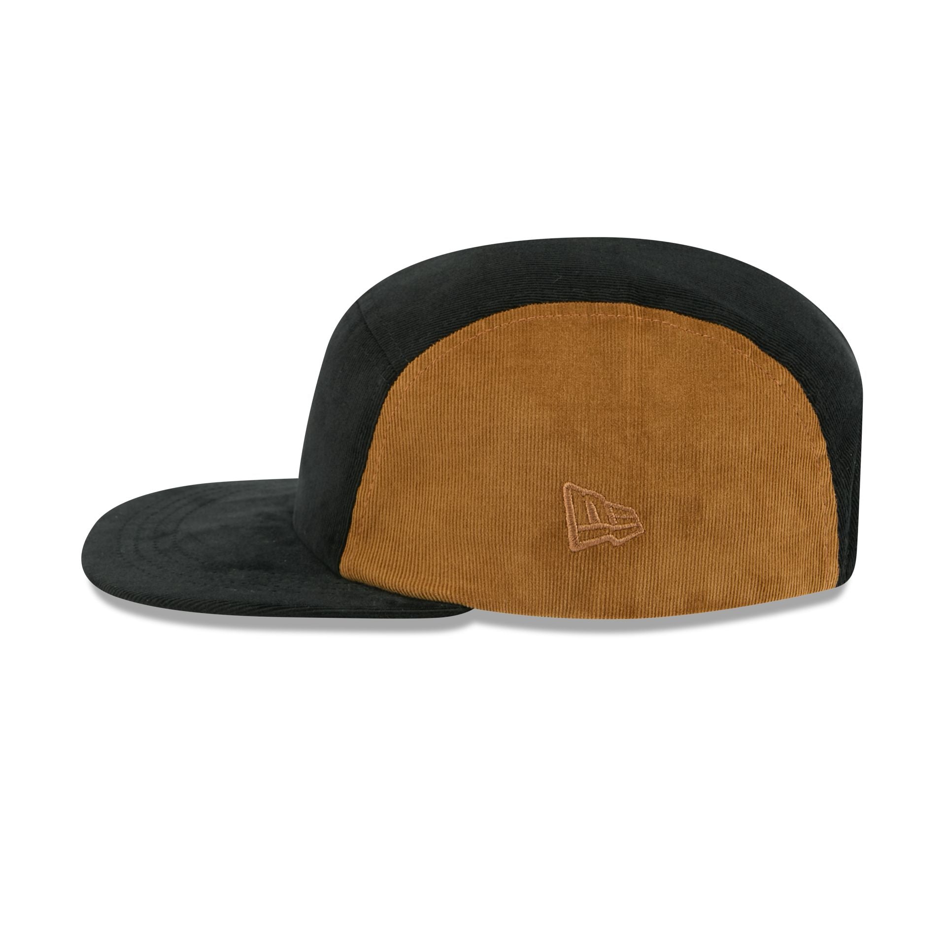 New Era Black Tiramisu Cord Camper Strapback