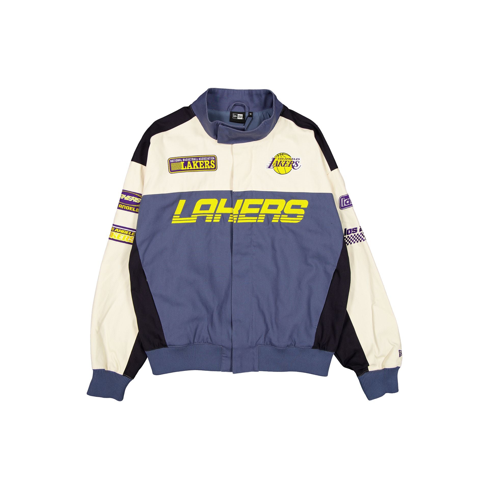 new era Blue Motorsports Jacket