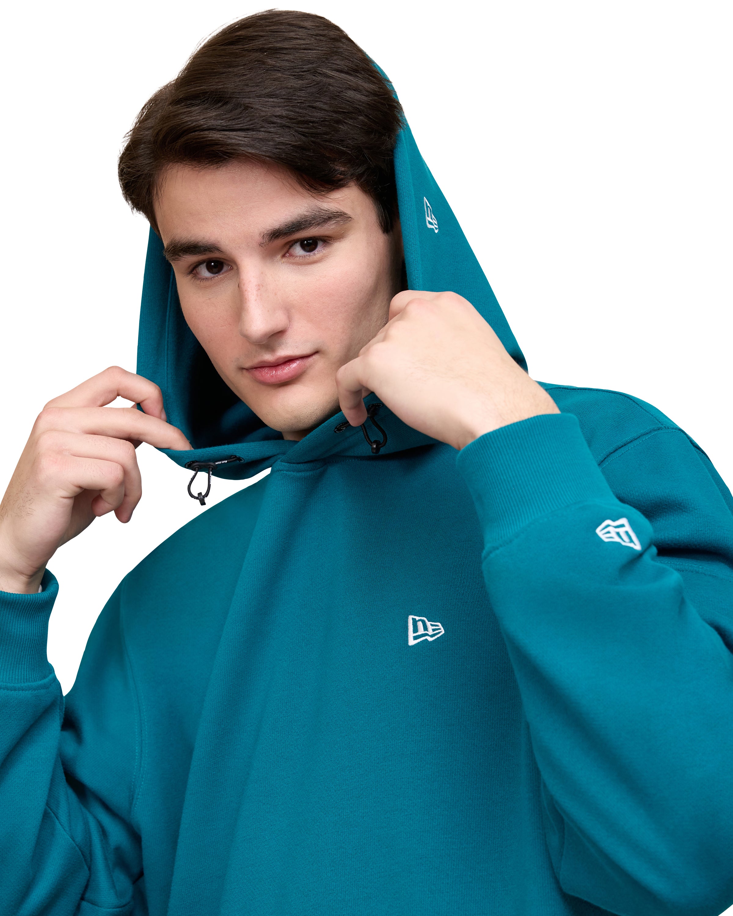new era Blue Outdoor Hoodie
