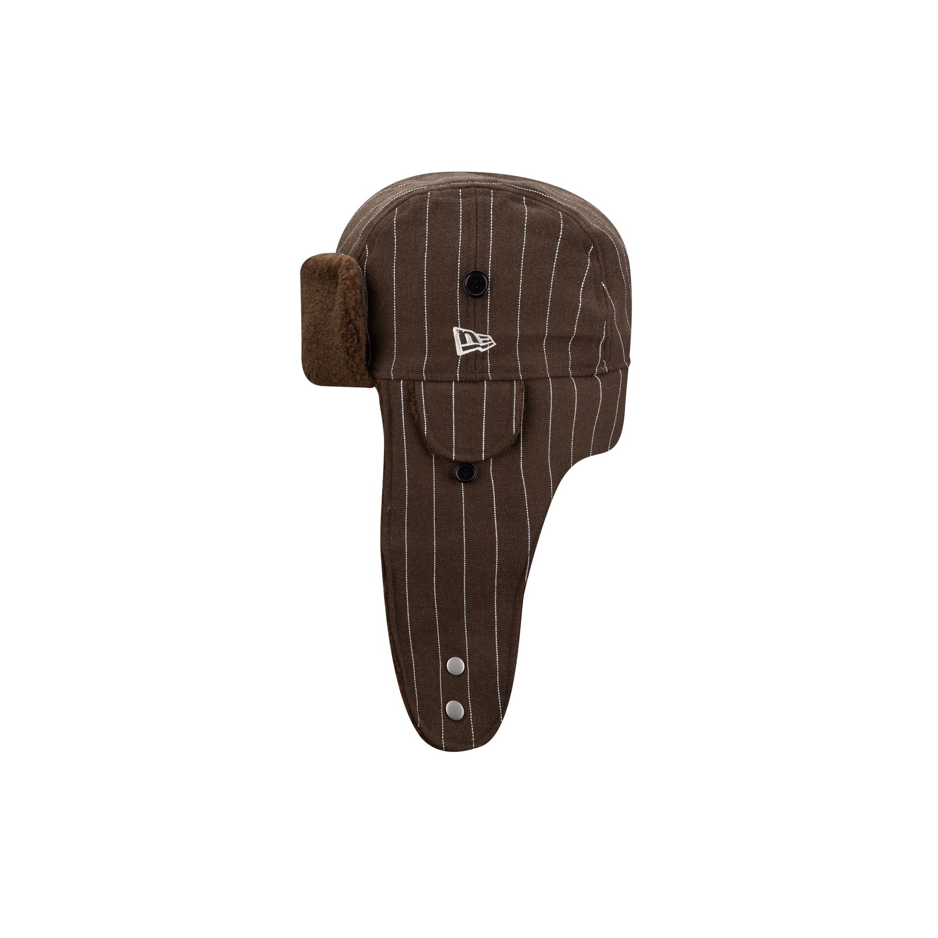 New Era Brown Stripe Fashion Trapper