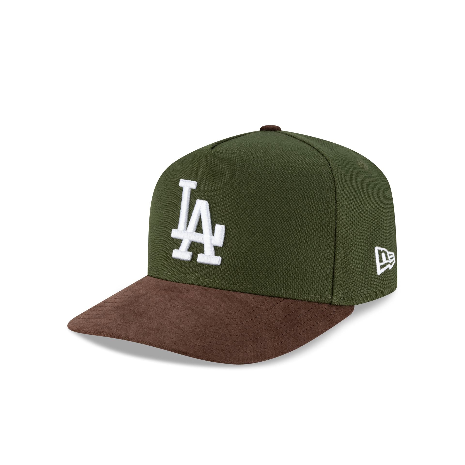 new era Brown Suede Visor 9FORTY A-Frame Snapback