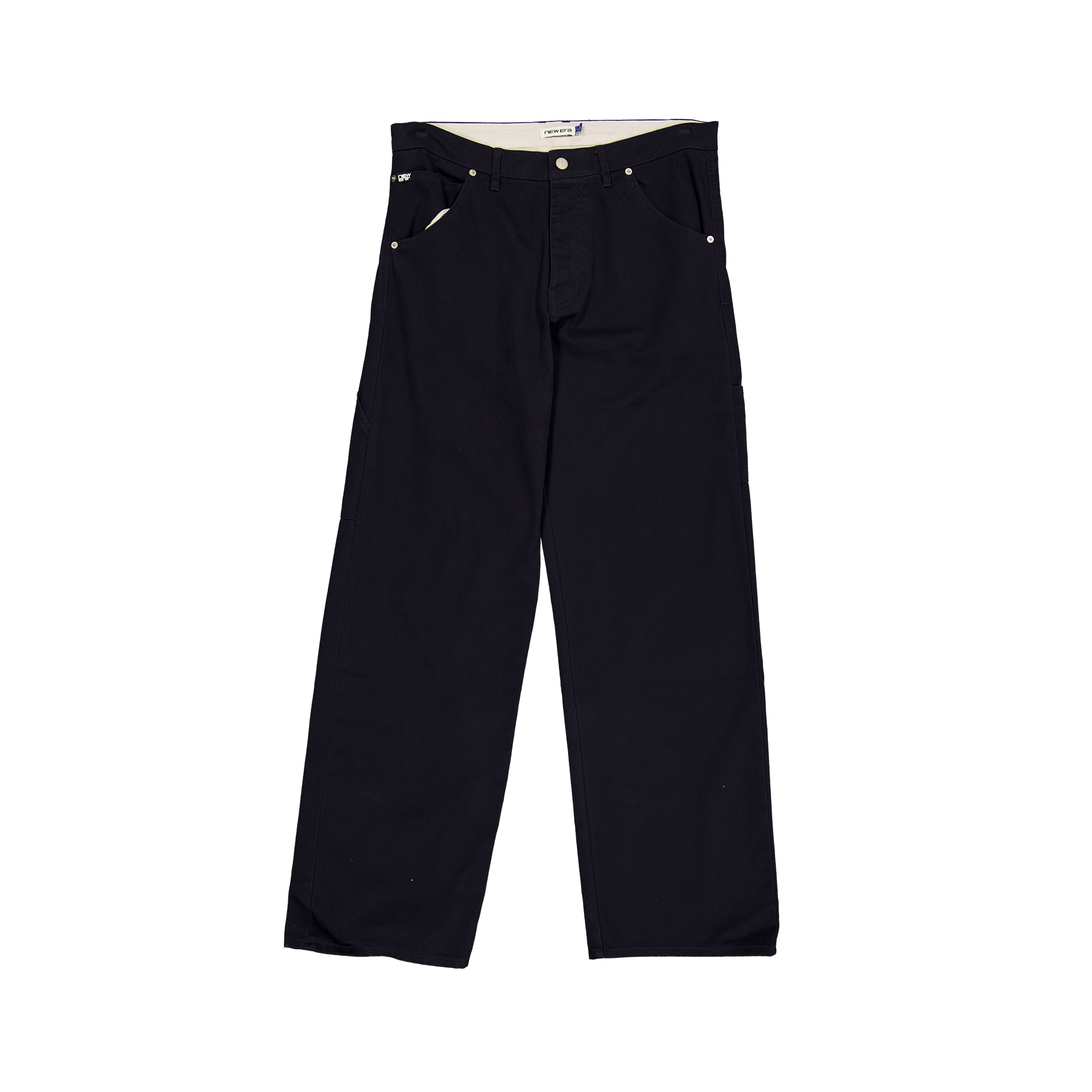 new era Brushed Cotton Navy Carpenter Pants
