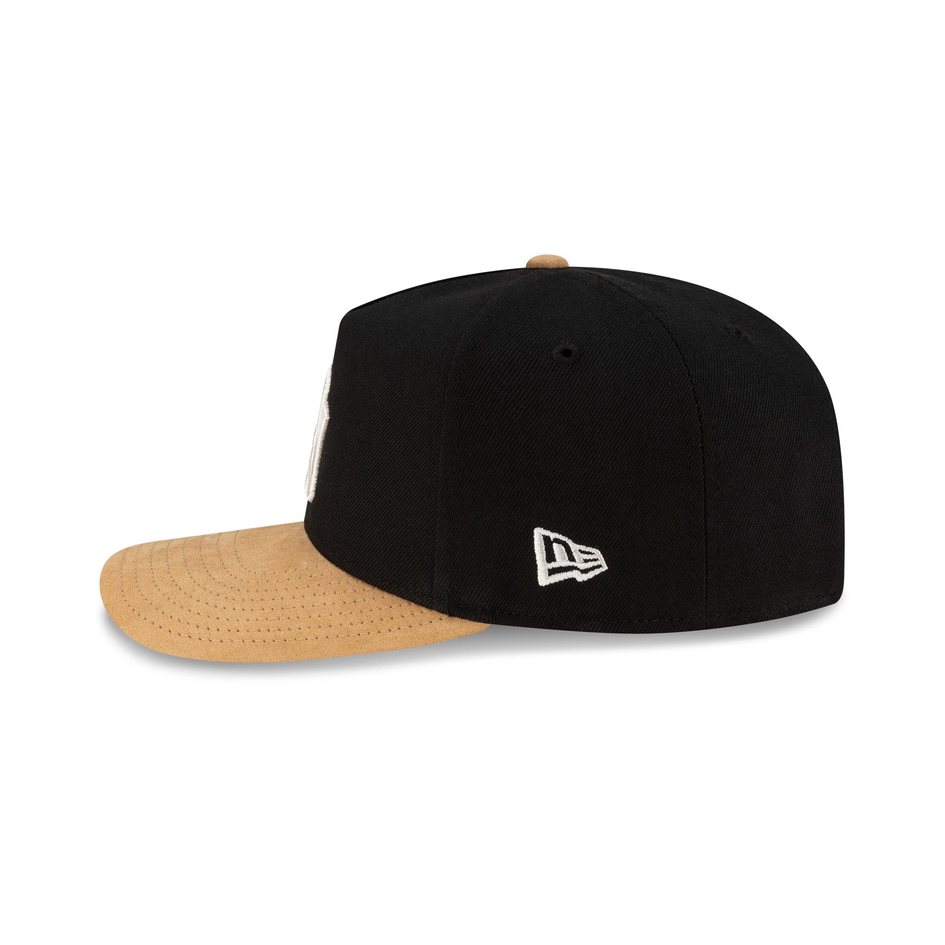 New Era Camel Suede Visor 9FORTY A-Frame Snapback