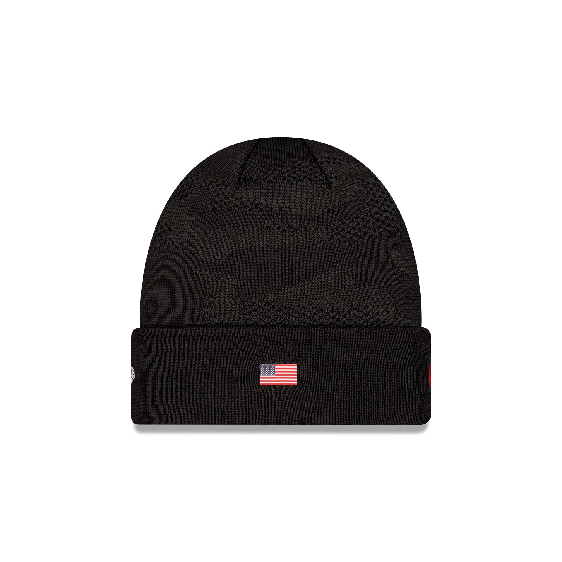 New Era Camo Cuff Knit Beanie