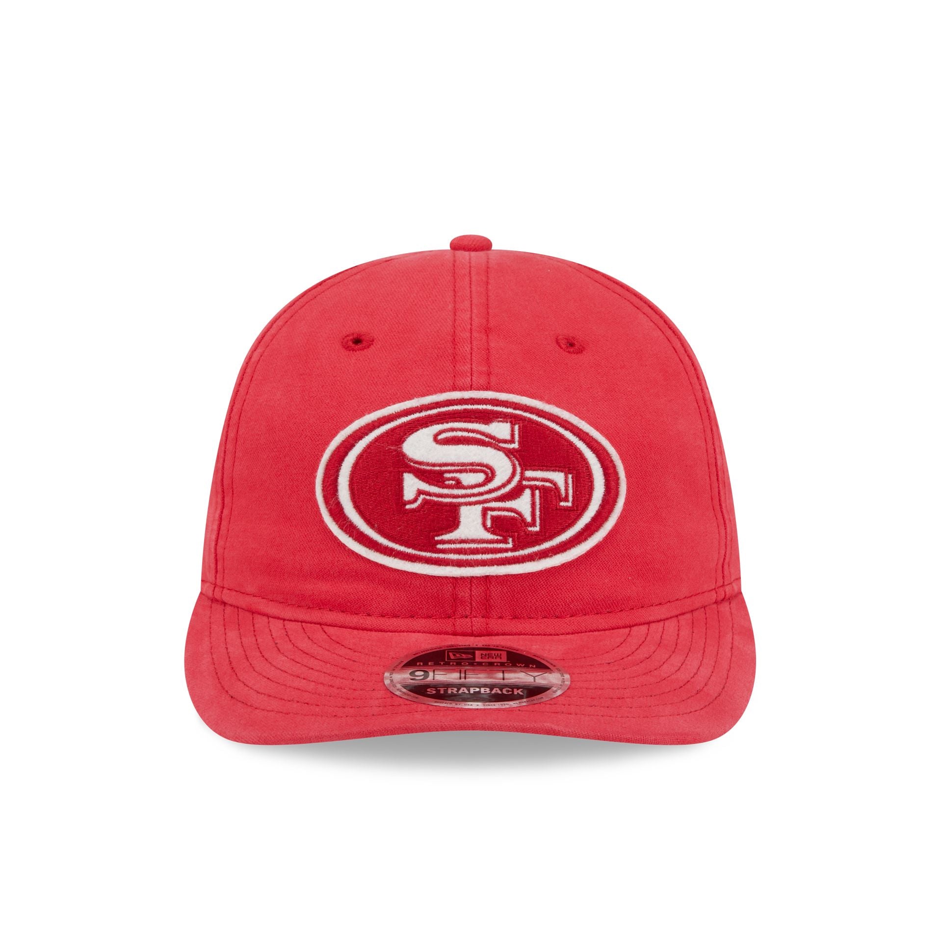 New Era Canvas Felt Retro Crown 9FIFTY Strapback
