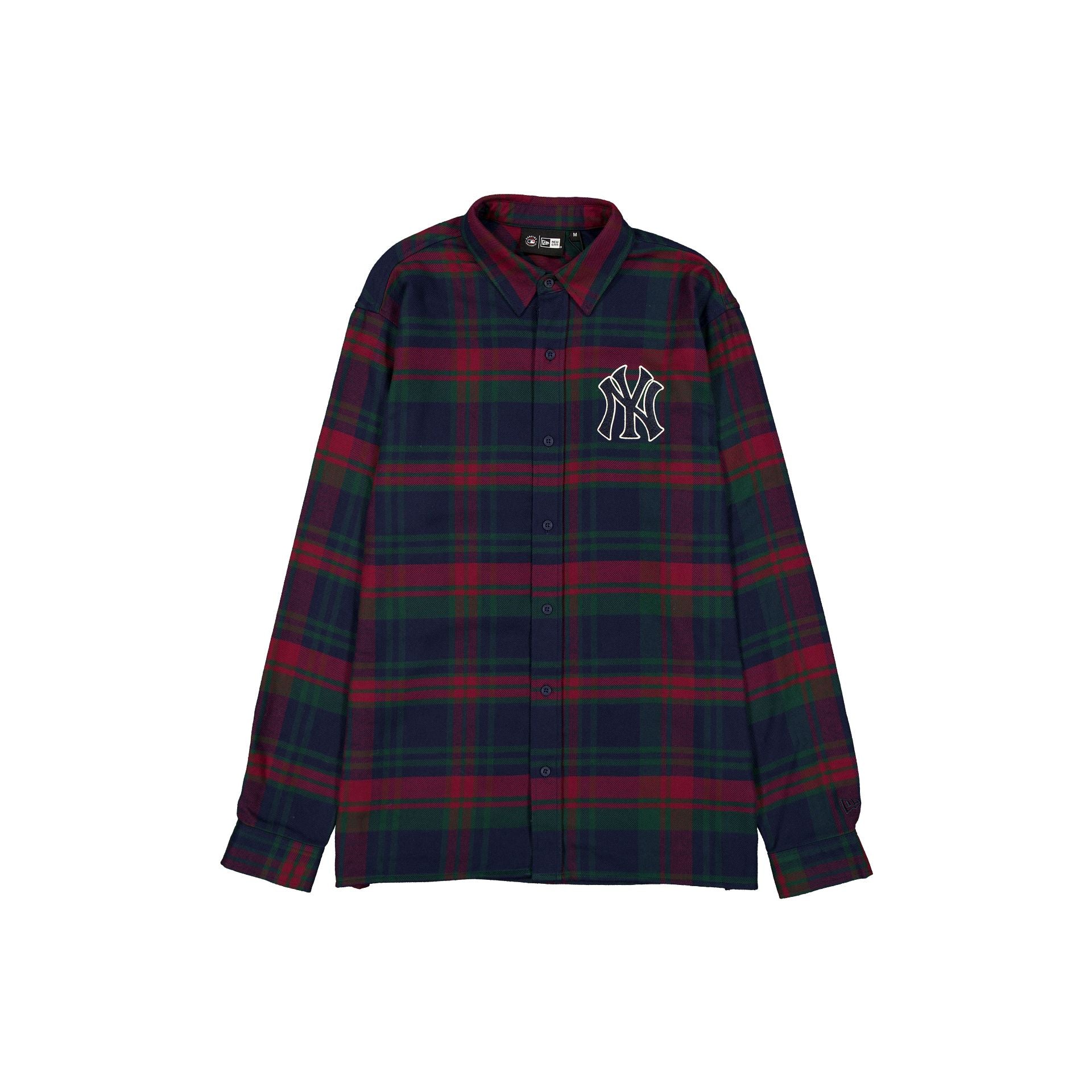 new era Check Long-Sleeve Polo